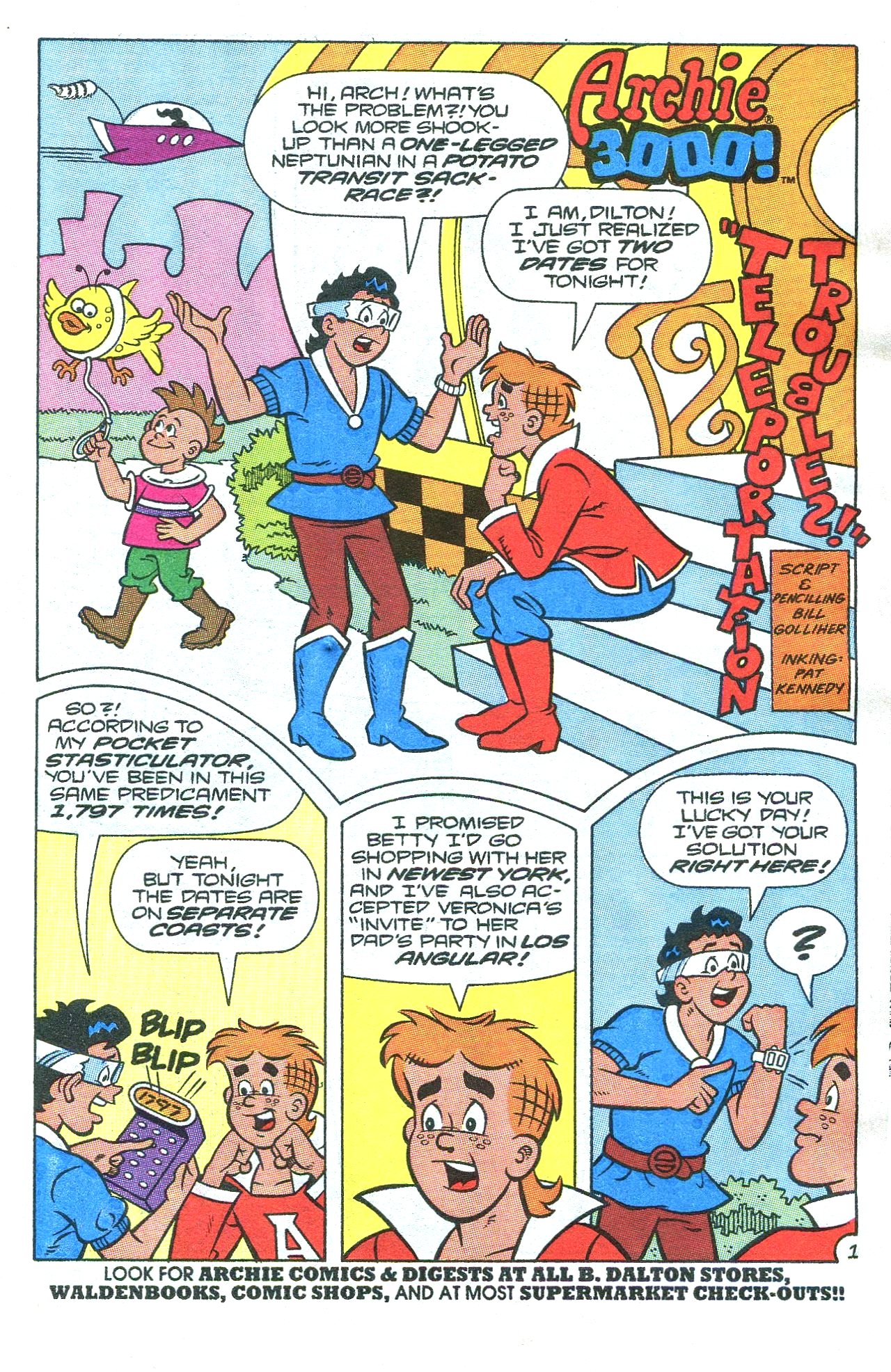 Read online Archie 3000! (1989) comic -  Issue #14 - 29