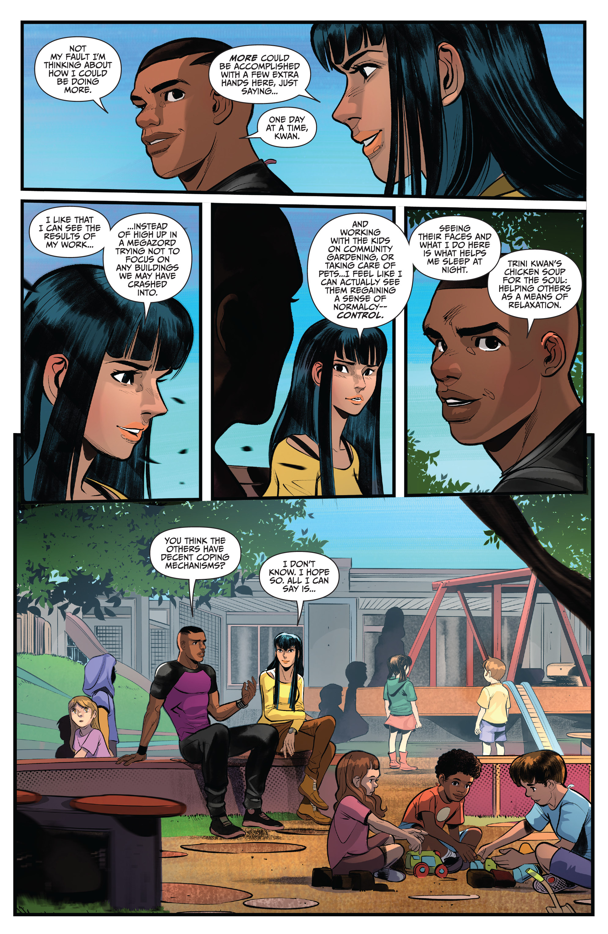 Read online Saban's Go Go Power Rangers comic -  Issue #22 - 15