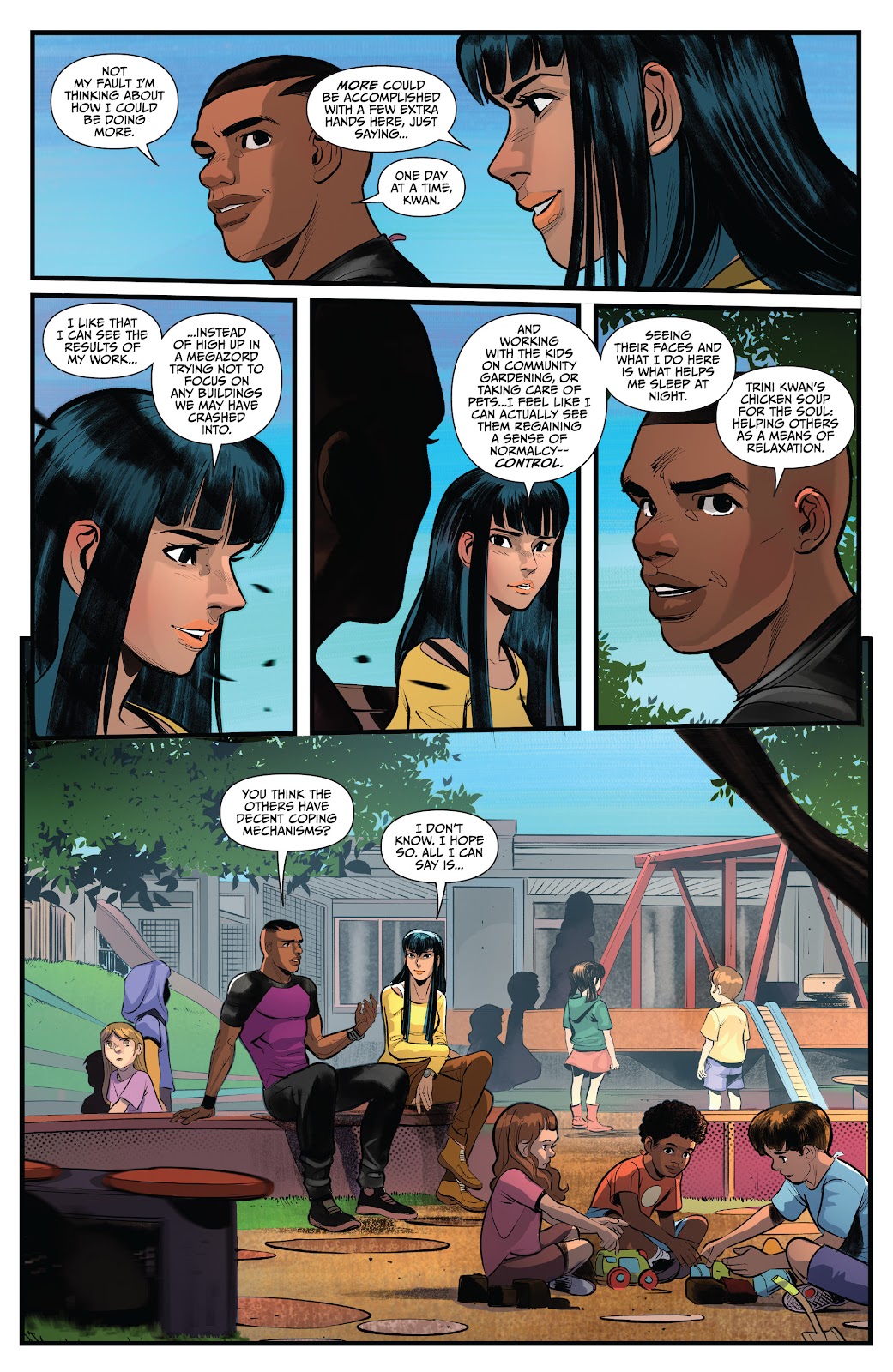 Saban's Go Go Power Rangers issue 22 - Page 15