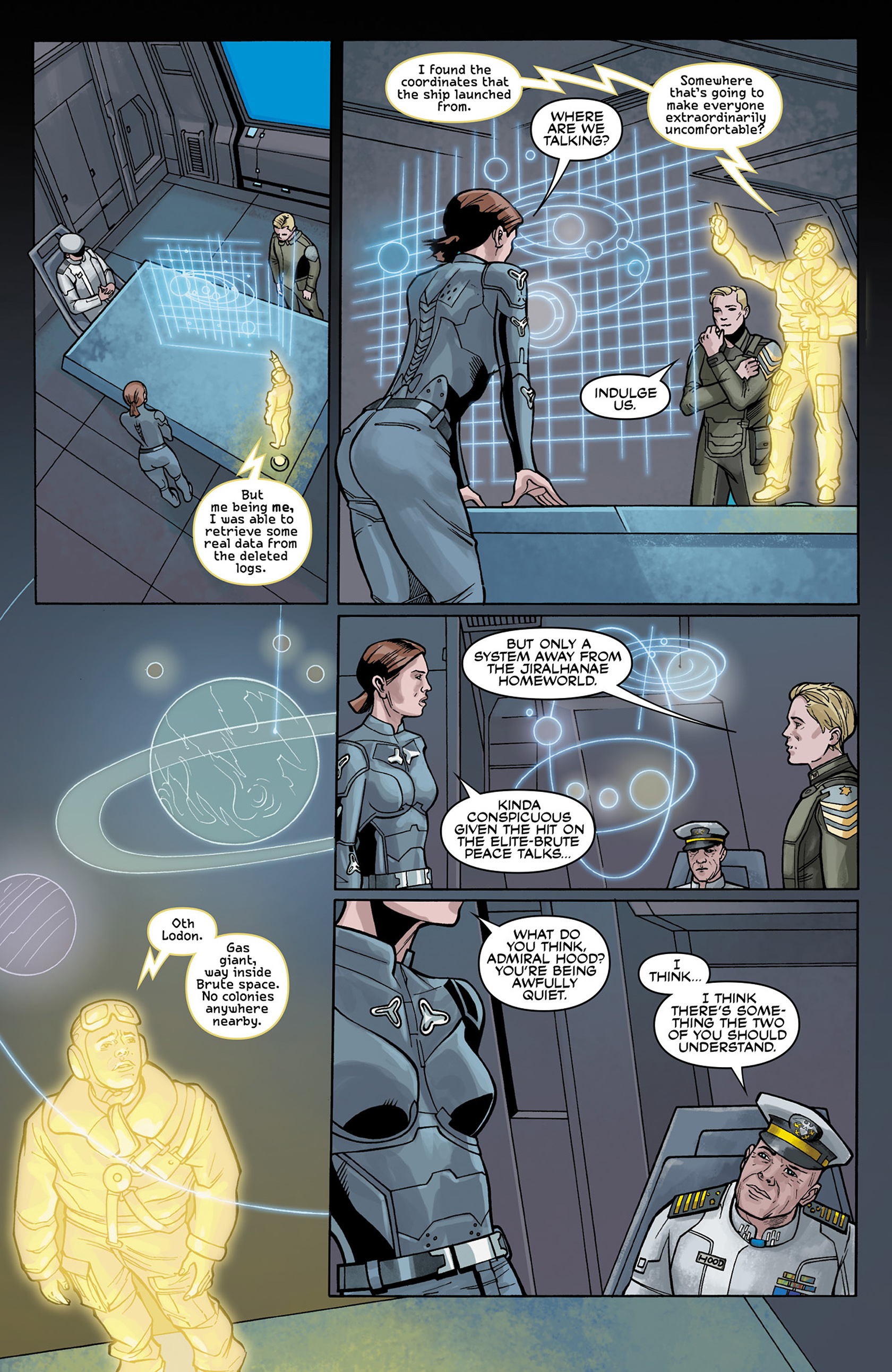 Read online Halo: Escalation comic -  Issue #5 - 9