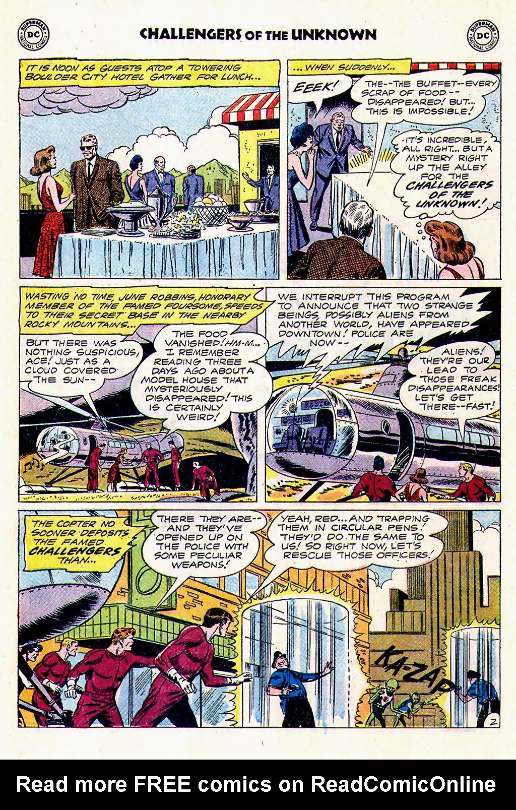 Read online Challengers of the Unknown (1958) comic -  Issue #23 - 19