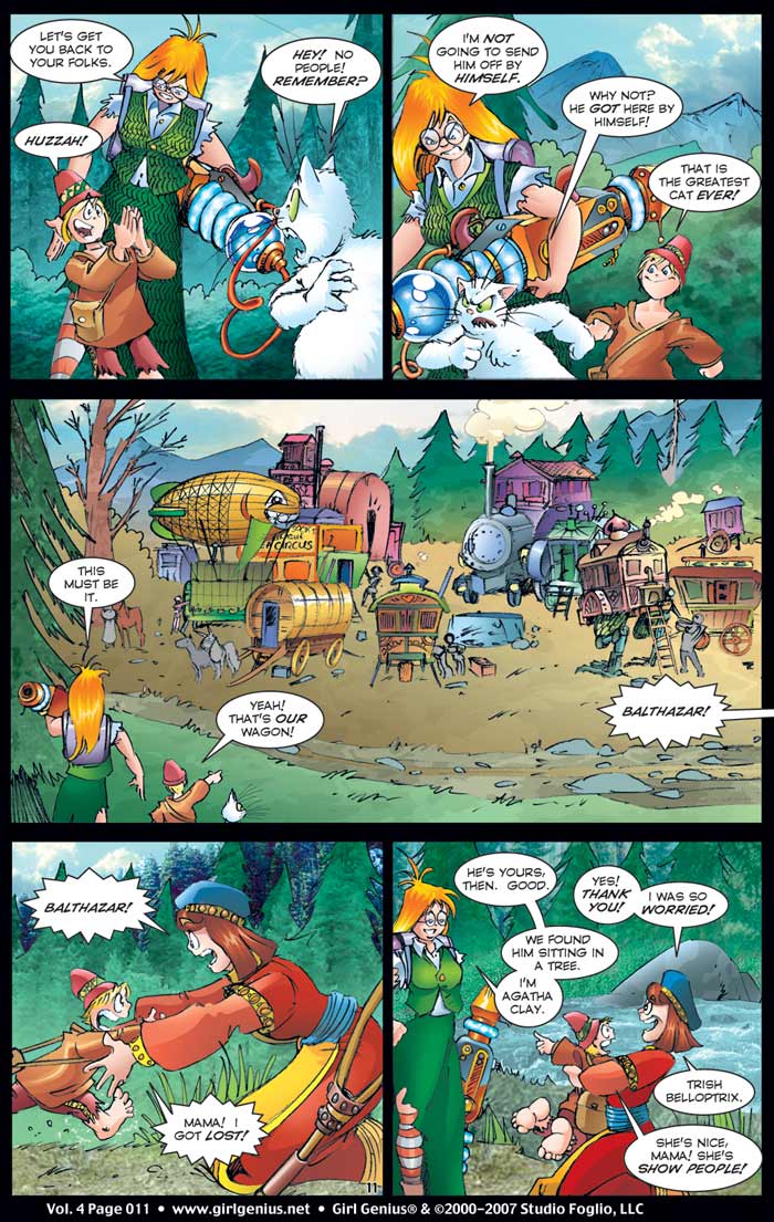 Read online Girl Genius (2002) comic -  Issue #4 - 8