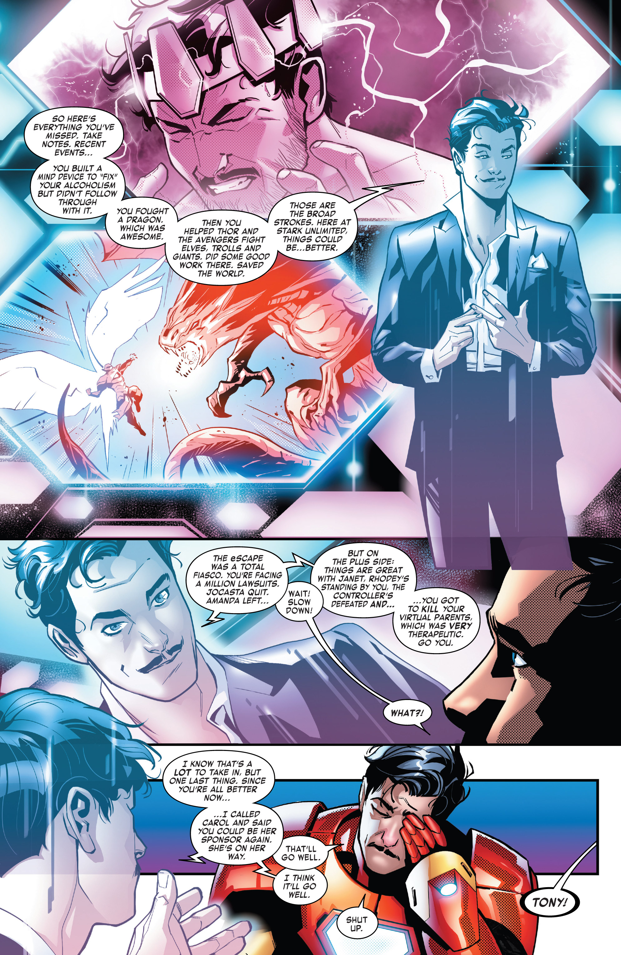 Read online Tony Stark: Iron Man comic -  Issue #14 - 4