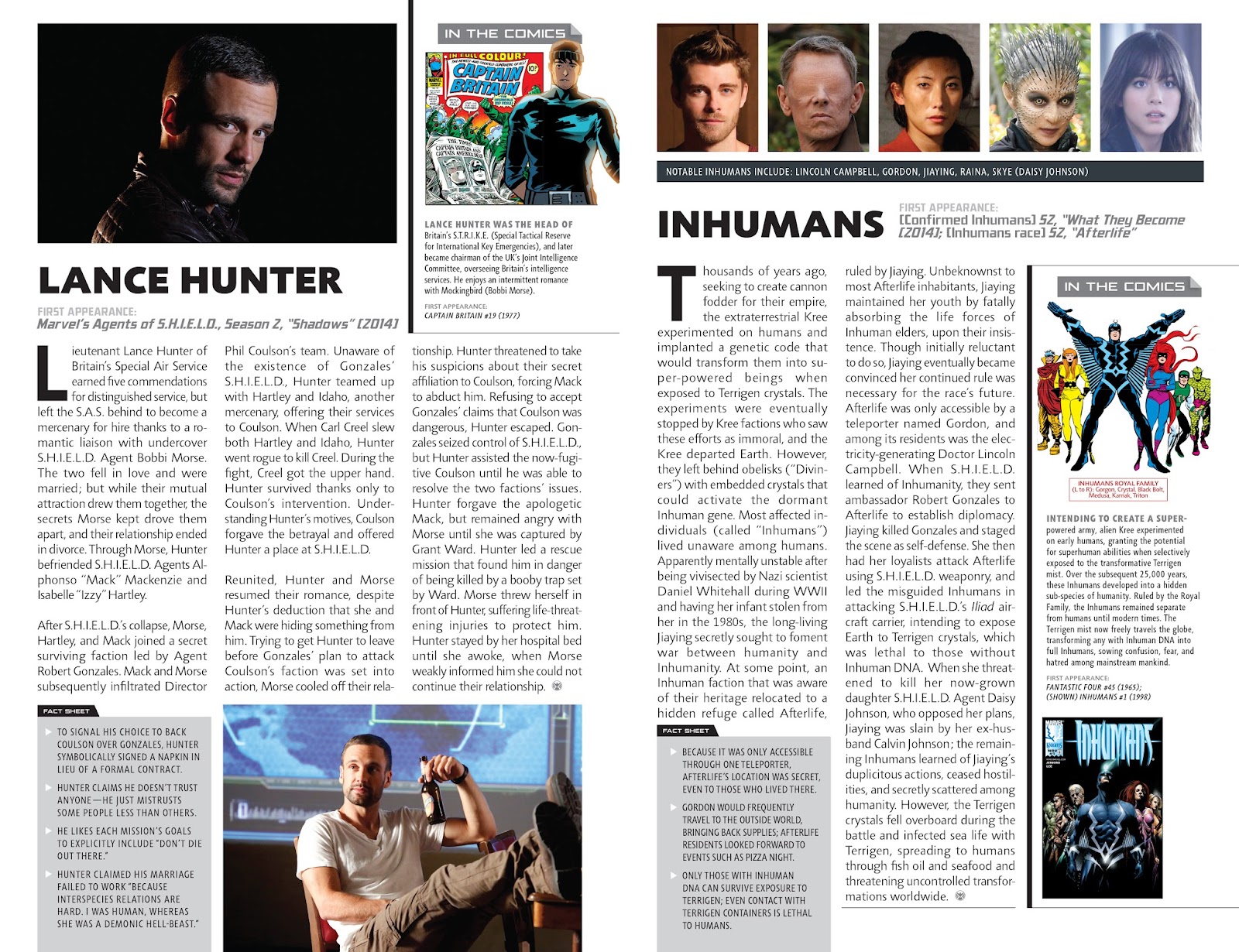 Guidebook to the Marvel Cinematic Universe - Marvel's Agents of S.H.I.E.L.D. Season Two issue Full - Page 5