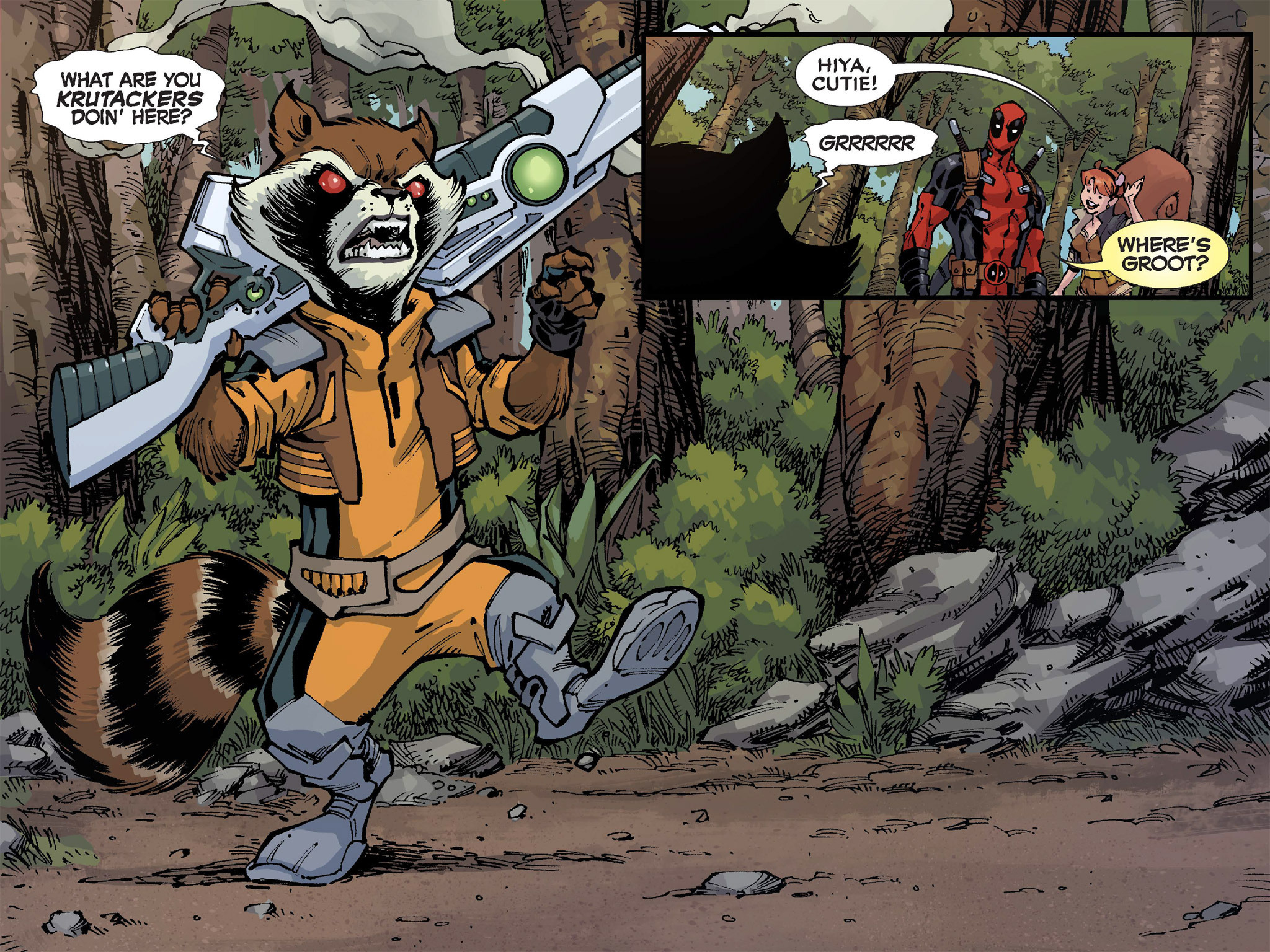 Read online Deadpool: Too Soon? Infinite Comic comic -  Issue #2 - 55