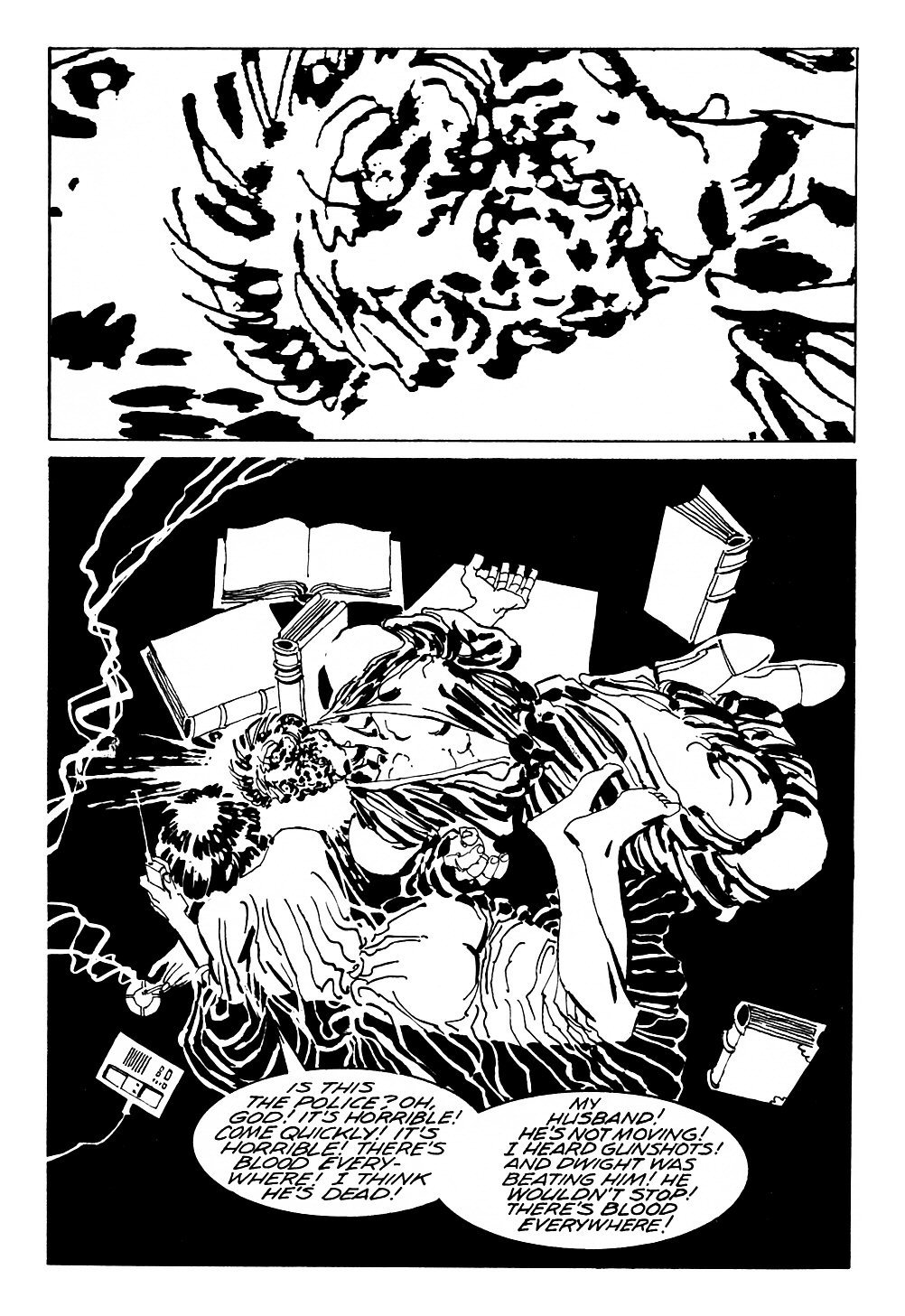Read online Sin City: A Dame to Kill For comic -  Issue # Full - 122
