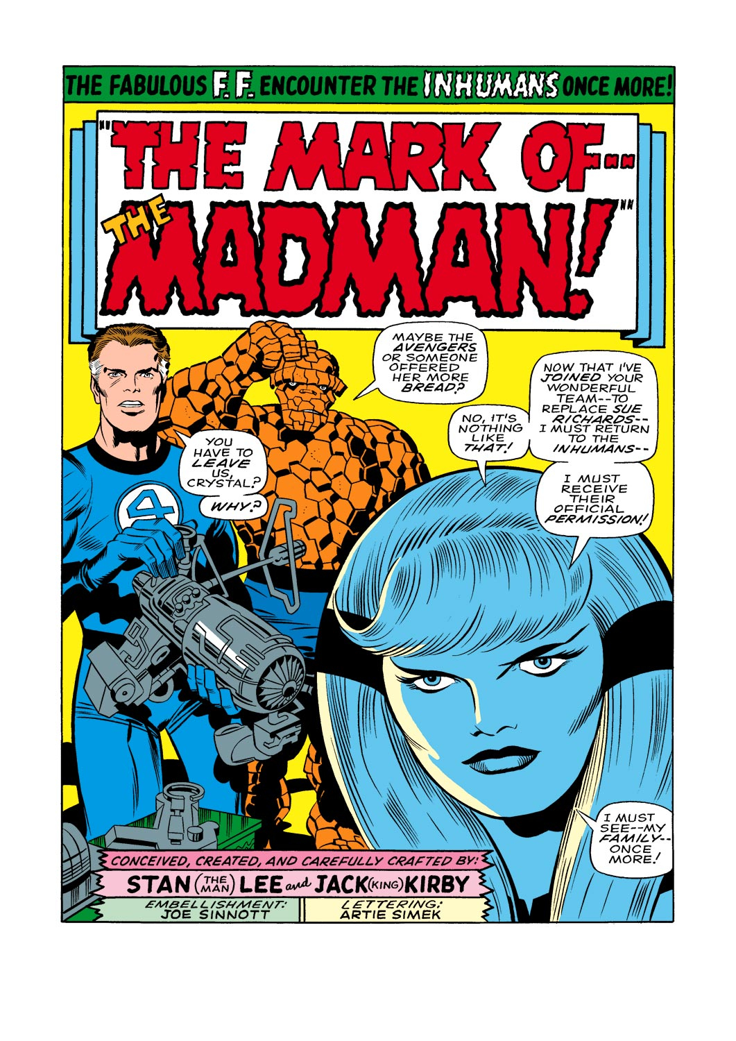 Read online Fantastic Four (1961) comic -  Issue #82 - 2