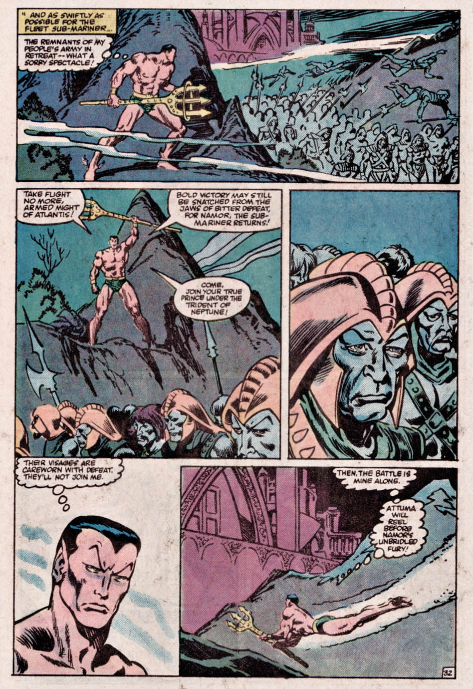 Read online What If? (1977) comic -  Issue #41 - The Sub-mariner had saved Atlantis from its destiny - 32