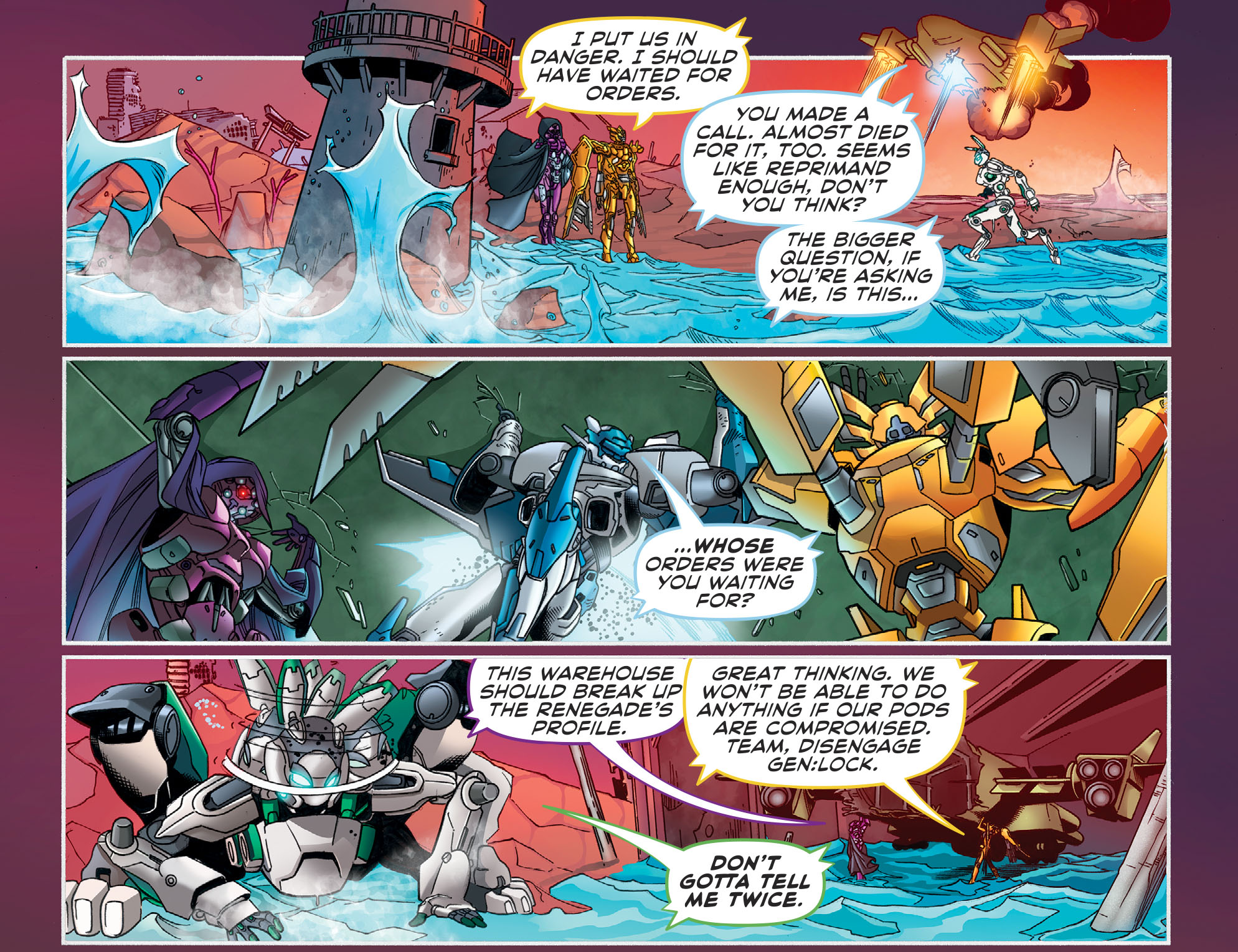 Read online gen:Lock comic -  Issue #2 - 14