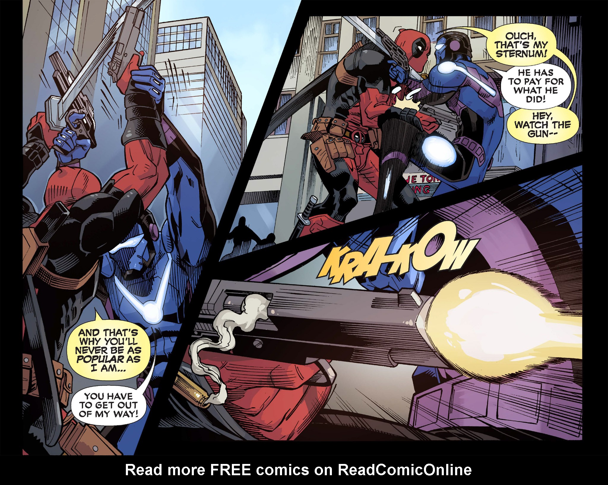 Read online Deadpool & Cable: Split Second Infinite Comic comic -  Issue #2 - 57
