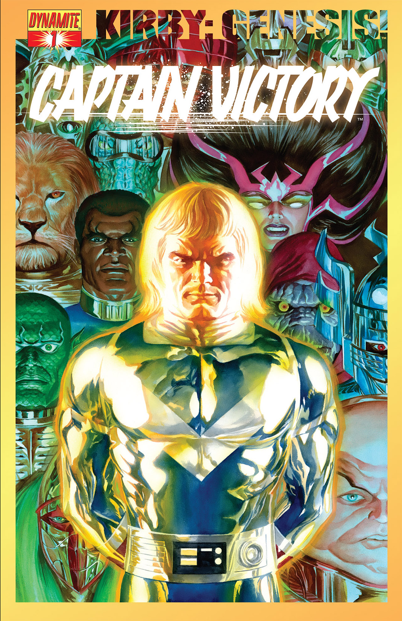 Read online Kirby: Genesis - Captain Victory comic -  Issue #1 - 4