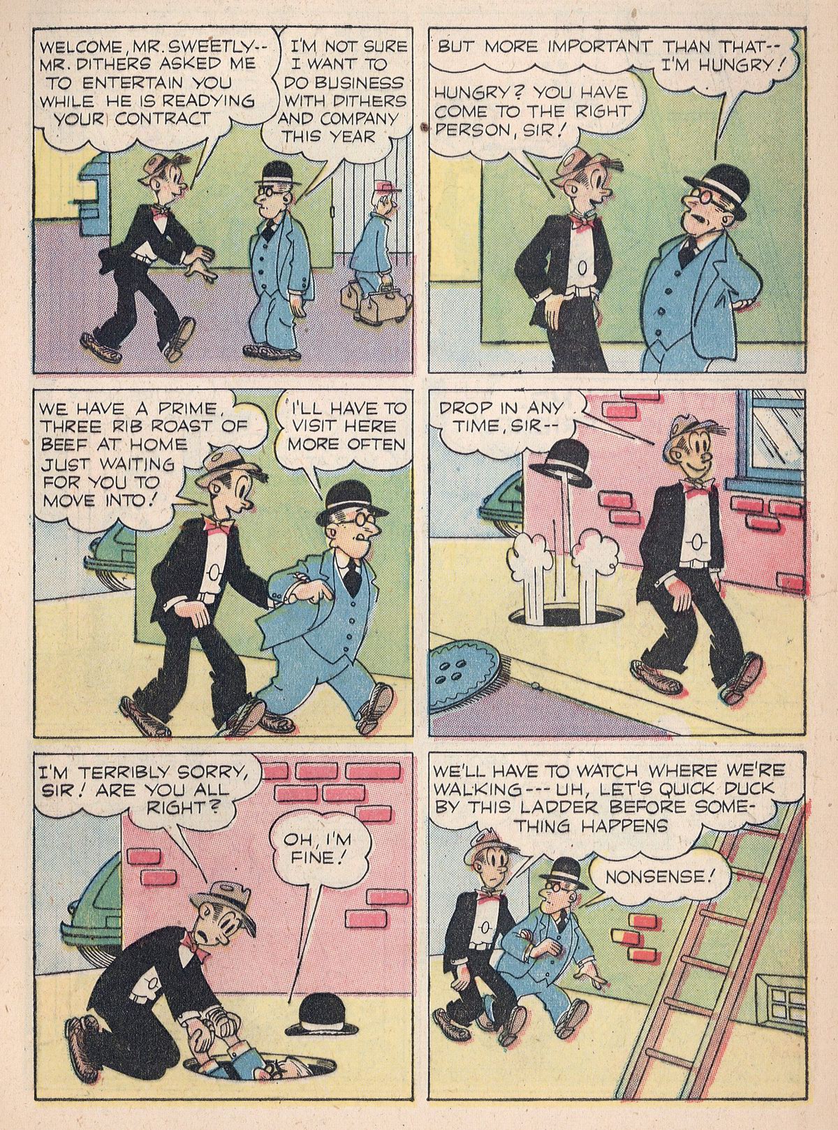 Read online Blondie Comics (1947) comic -  Issue #11 - 7