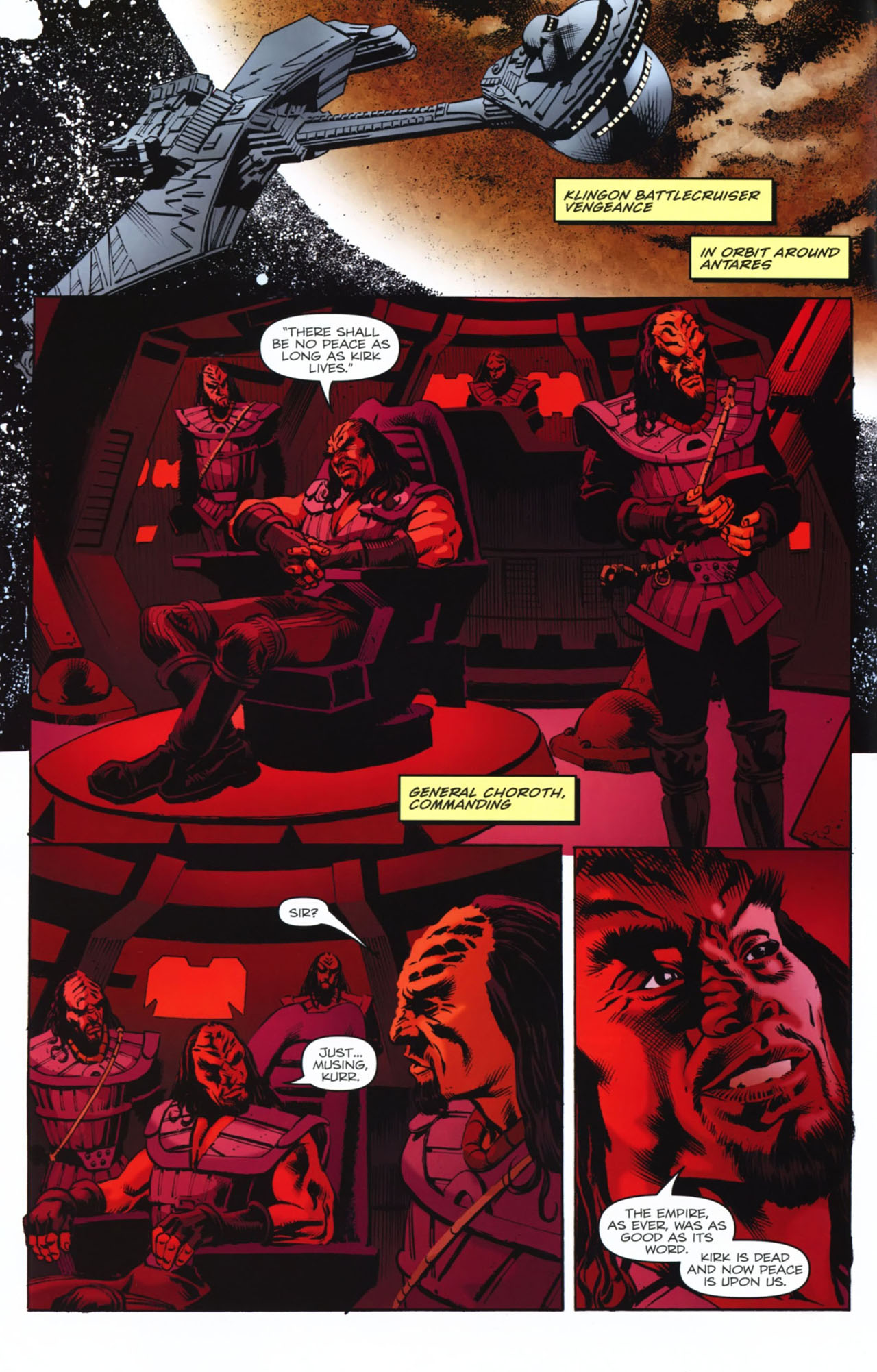 Read online Star Trek: Captain's Log comic -  Issue # Issue Harriman - 10