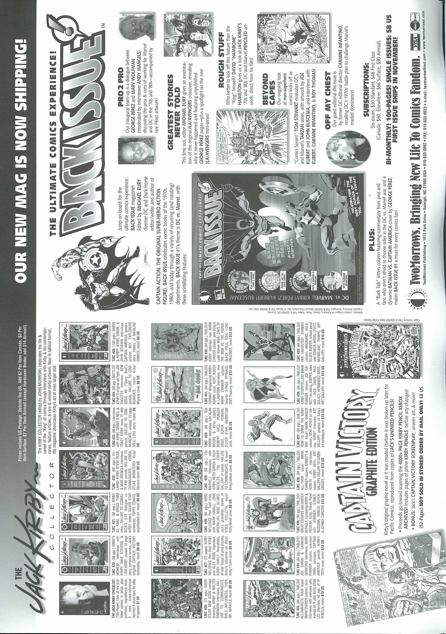 Read online The Jack Kirby Collector comic -  Issue #39 - 2