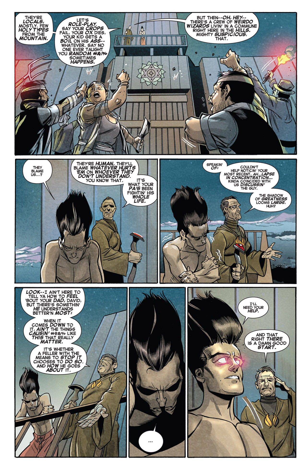 Read online X-Men: Legacy comic -  Issue #1 - 12