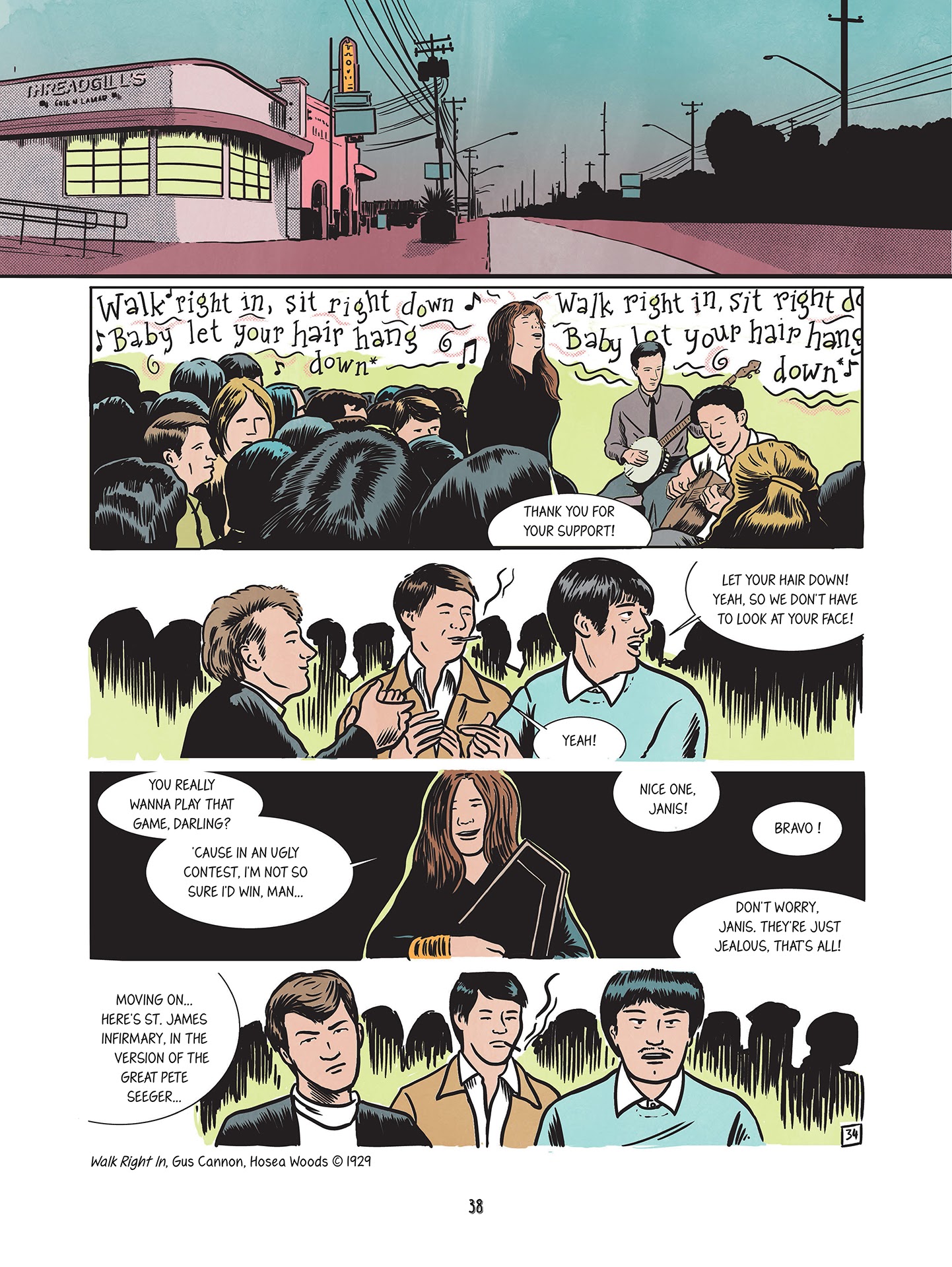 Read online Love Me Please!: The Story of Janis Joplin comic -  Issue # TPB (Part 1) - 39