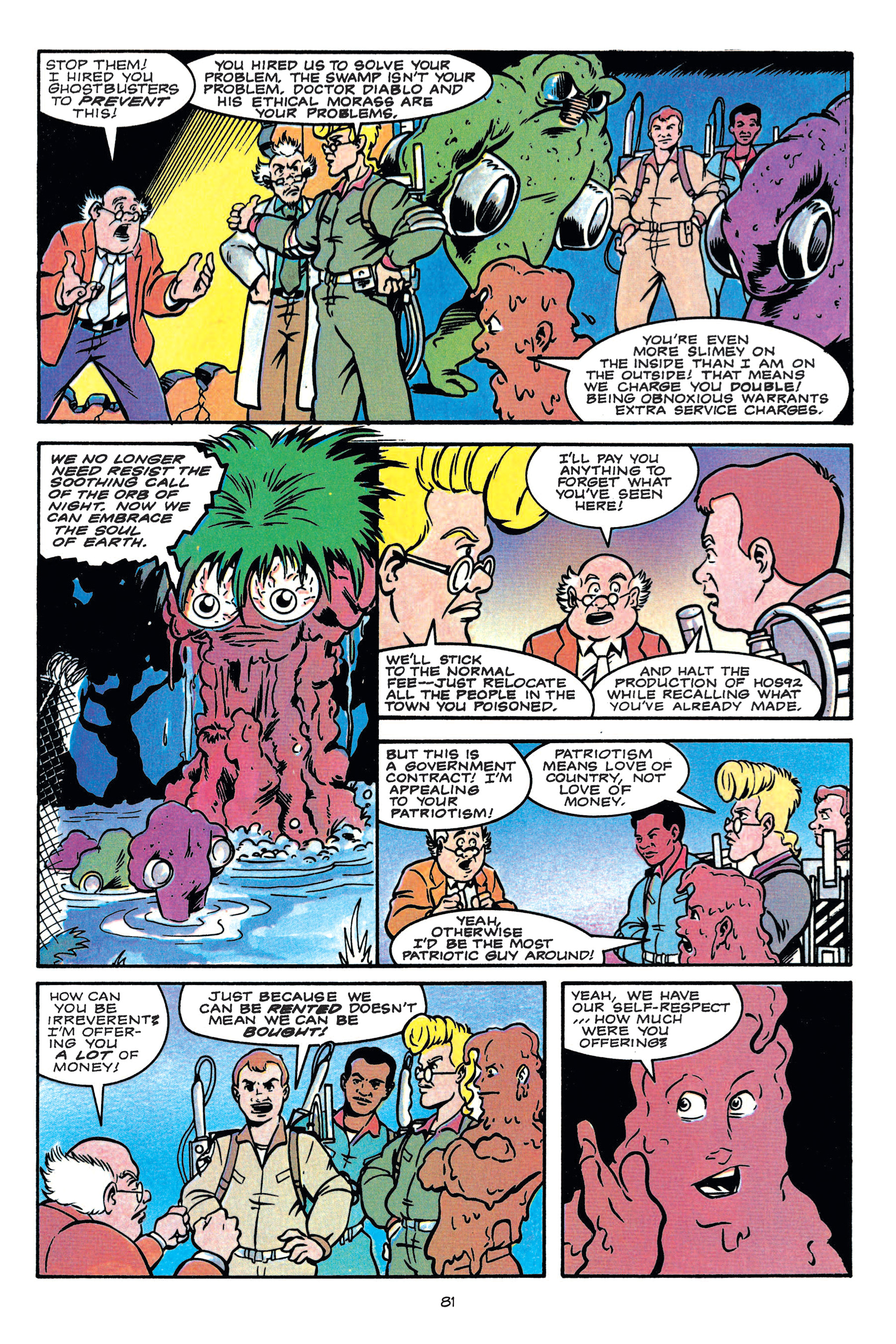 Read online The Real Ghostbusters comic -  Issue # _Omnibus 1 (Part 1) - 81