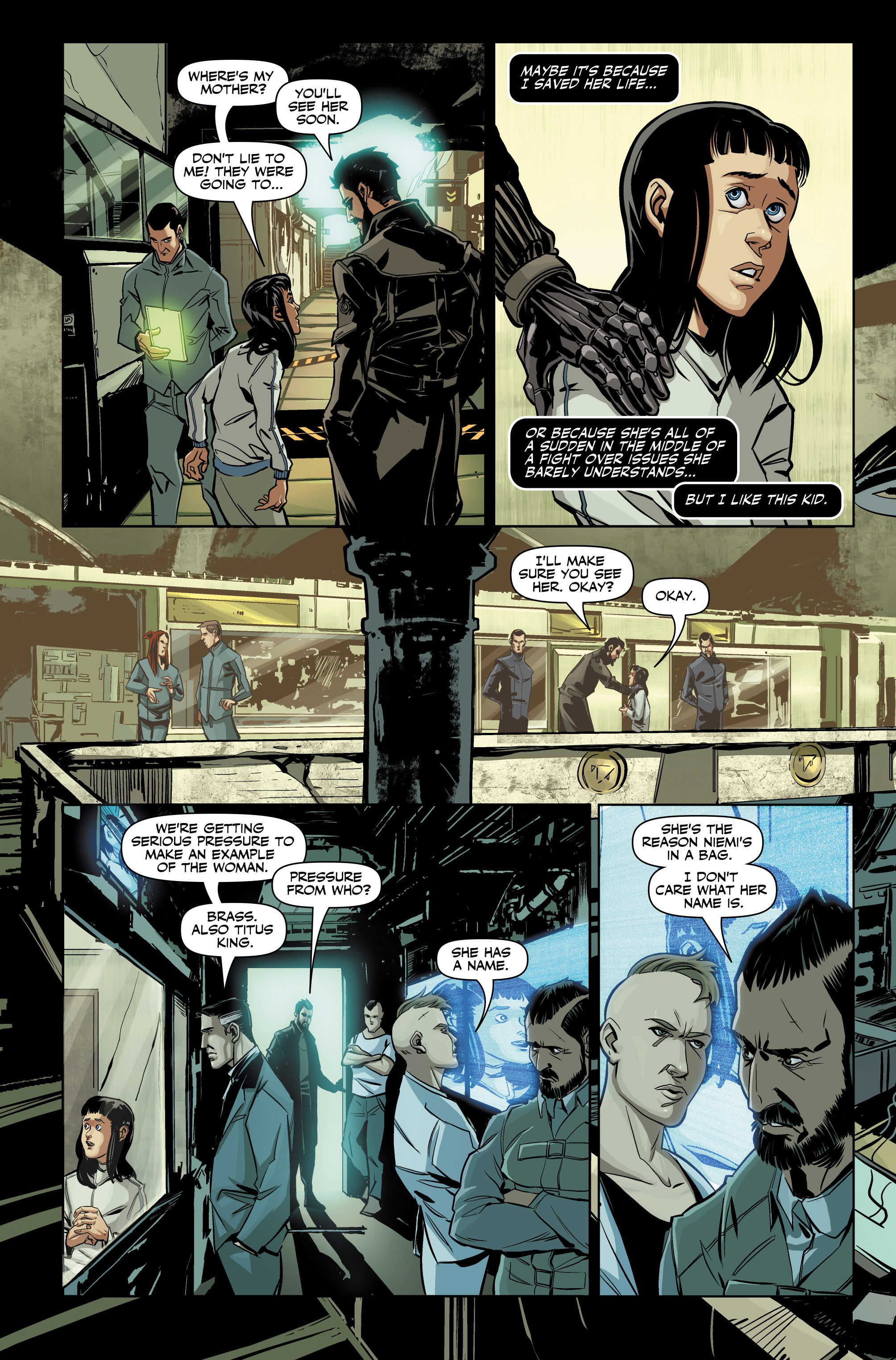 Read online Deus Ex: Children's Crusade comic -  Issue #3 - 5