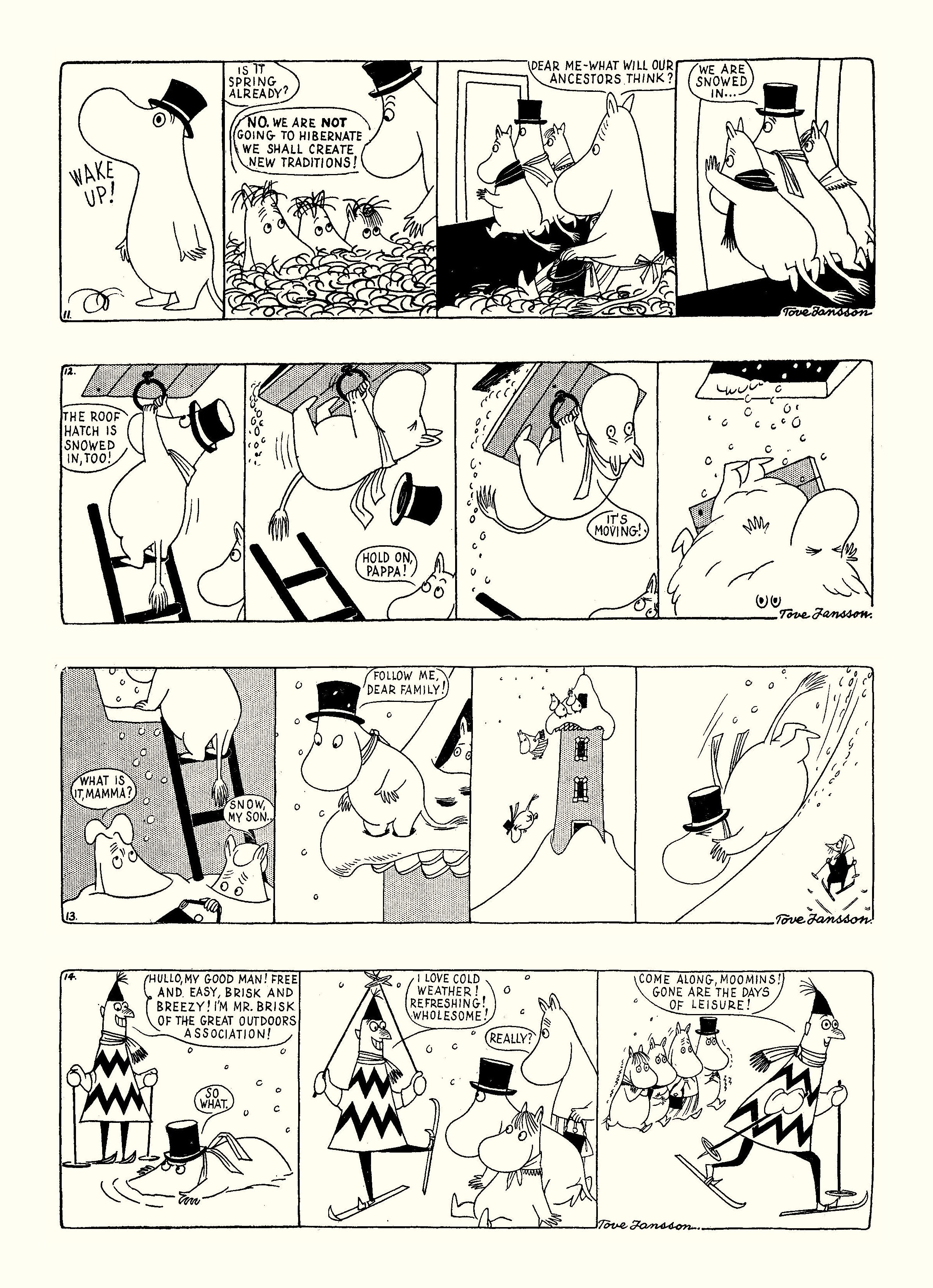 Read online Moomin: The Complete Tove Jansson Comic Strip comic -  Issue # TPB 2 - 9