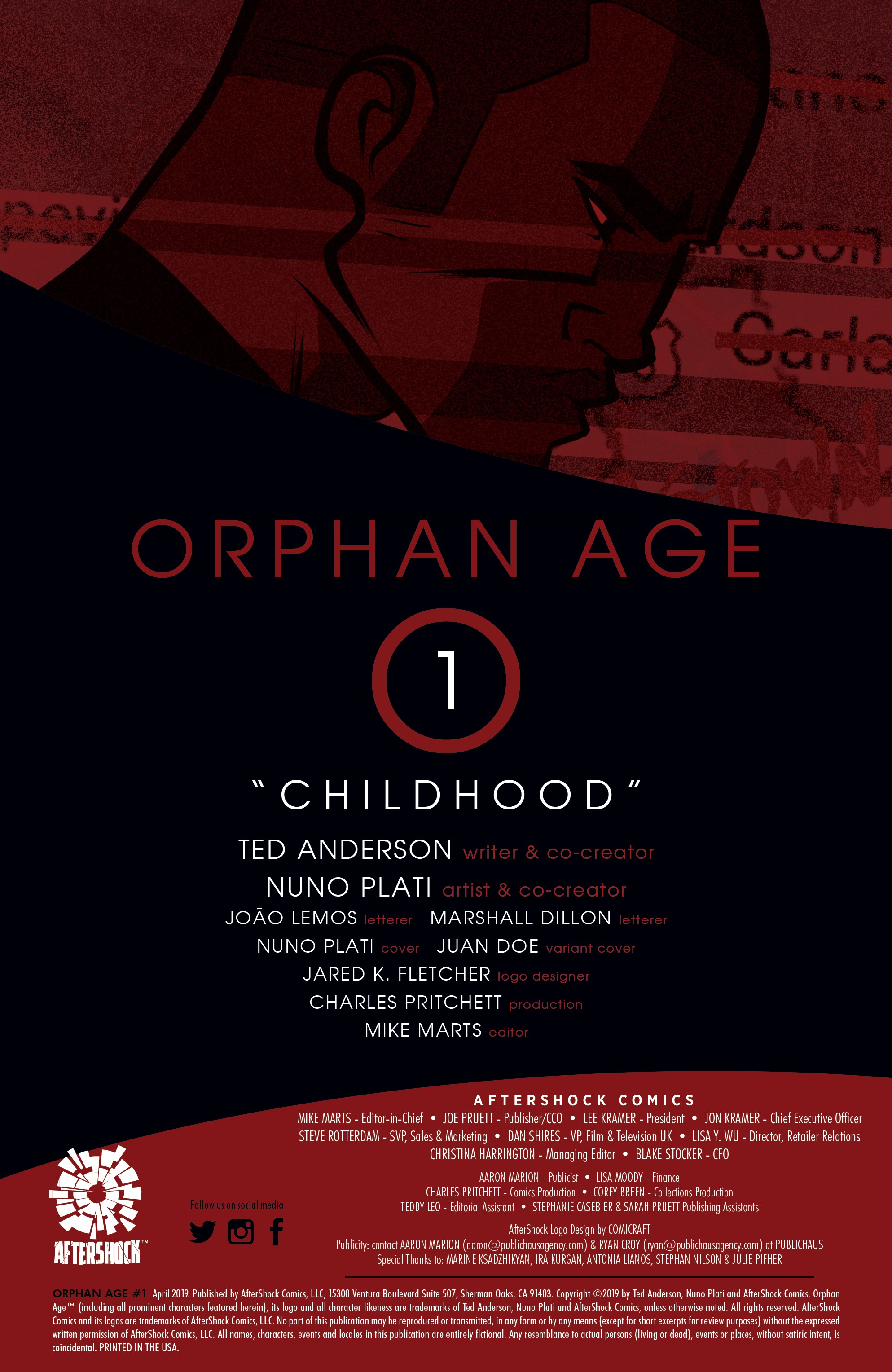 Read online Orphan Age comic -  Issue #1 - 2