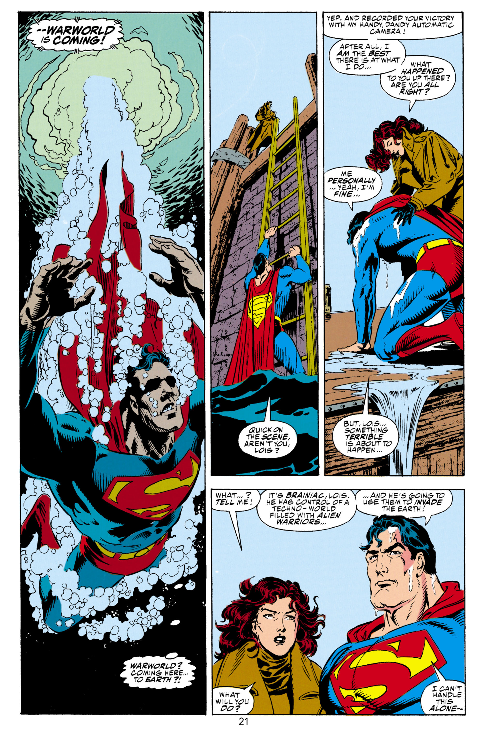 Read online Superman: The Man of Steel (1991) comic -  Issue #9 - 22