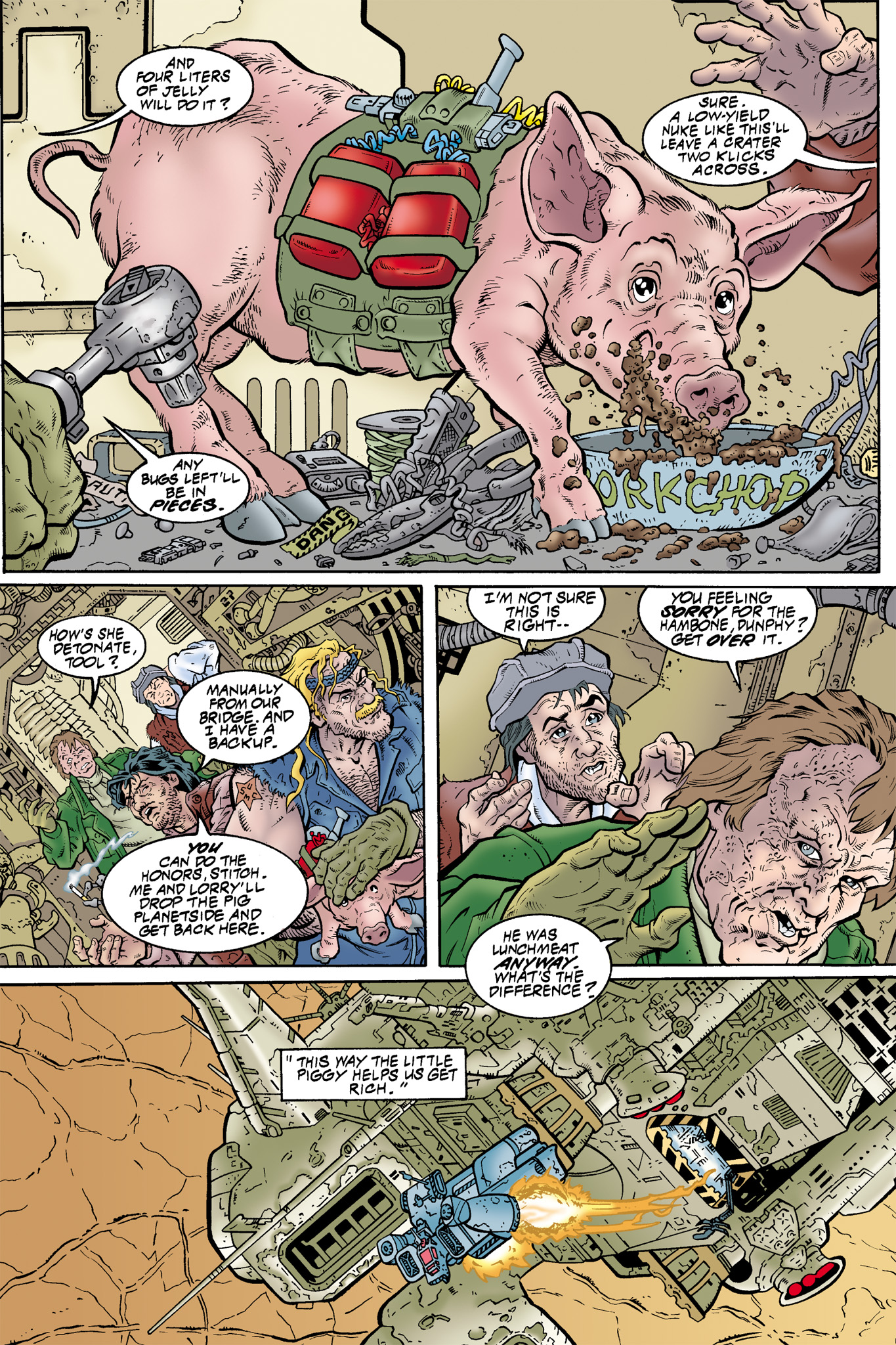 Read online Aliens: Pig comic -  Issue # Full - 6