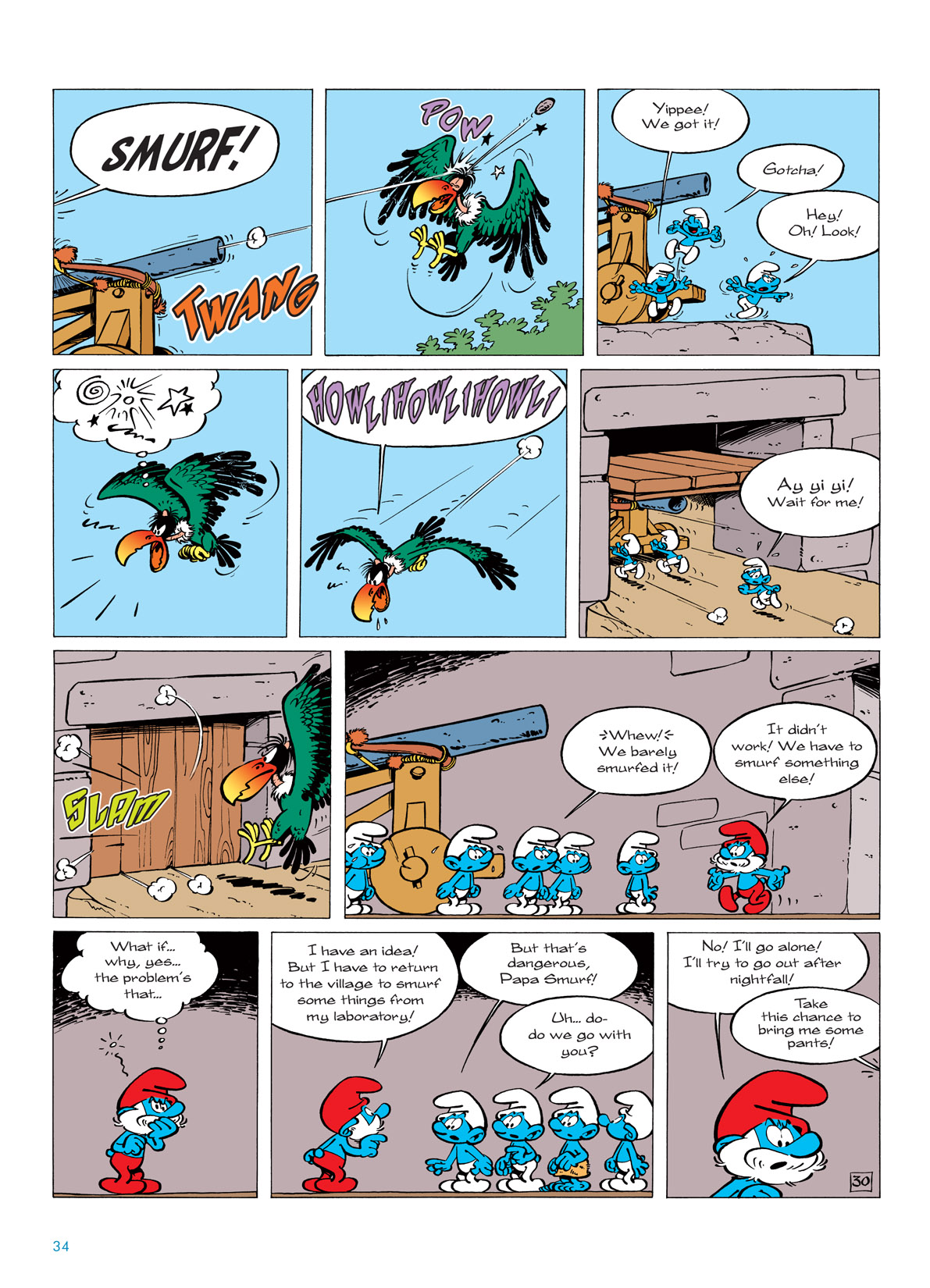 Read online The Smurfs comic -  Issue #6 - 34