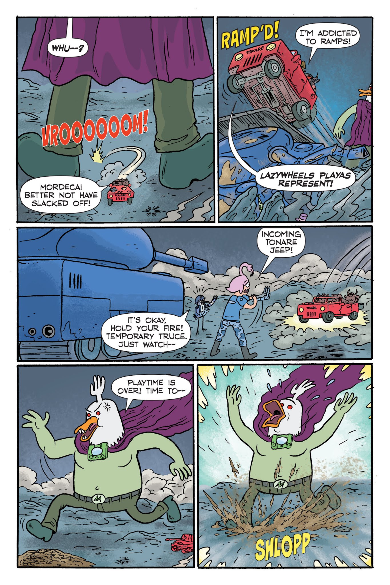 Read online Regular Show: A Clash of Consoles comic -  Issue # TPB (Part 2) - 5