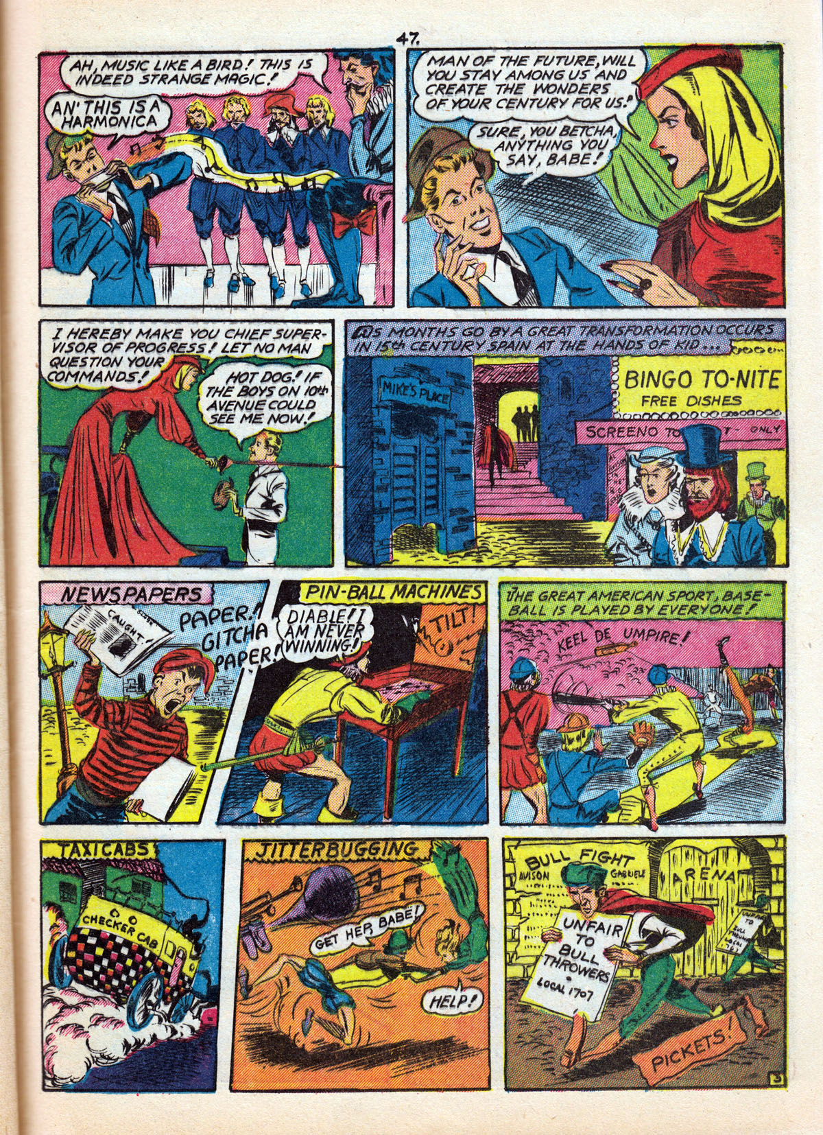 Read online Comedy Comics (1942) comic -  Issue #10 - 49