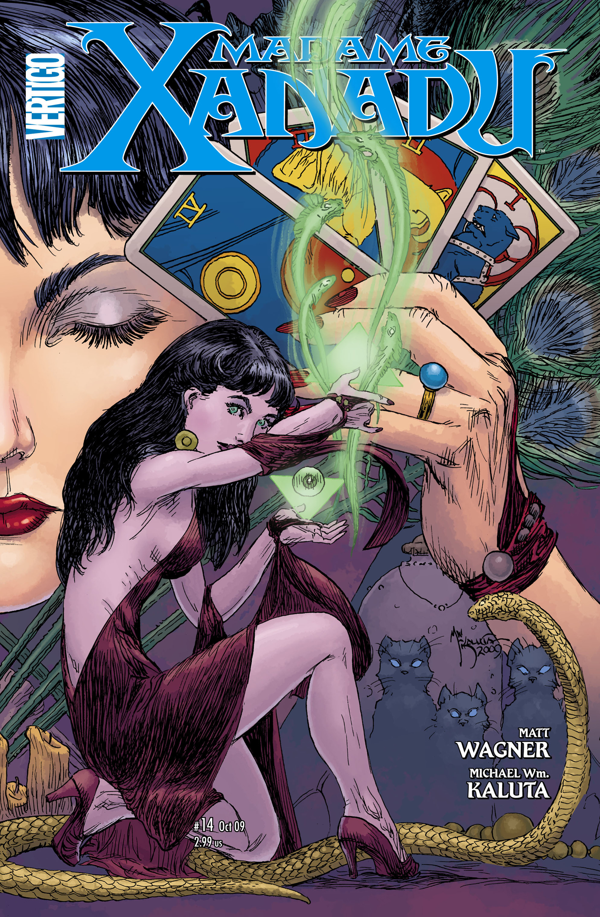 Read online Madame Xanadu comic -  Issue #14 - 1