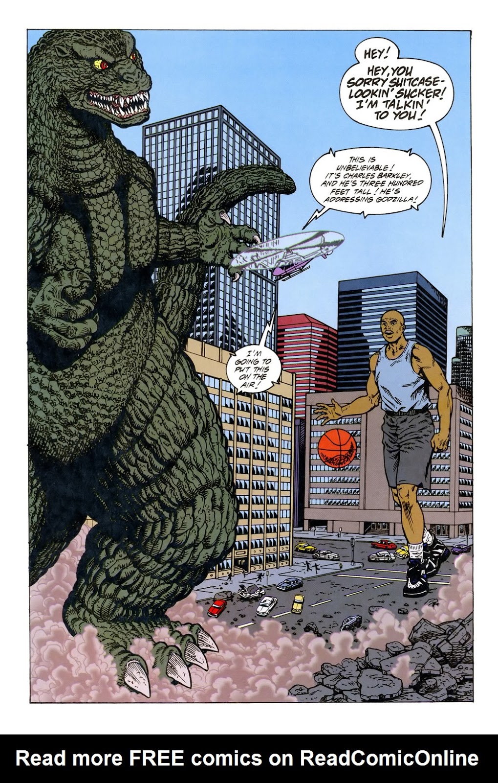 Godzilla vs. Barkley issue Full - Page 18