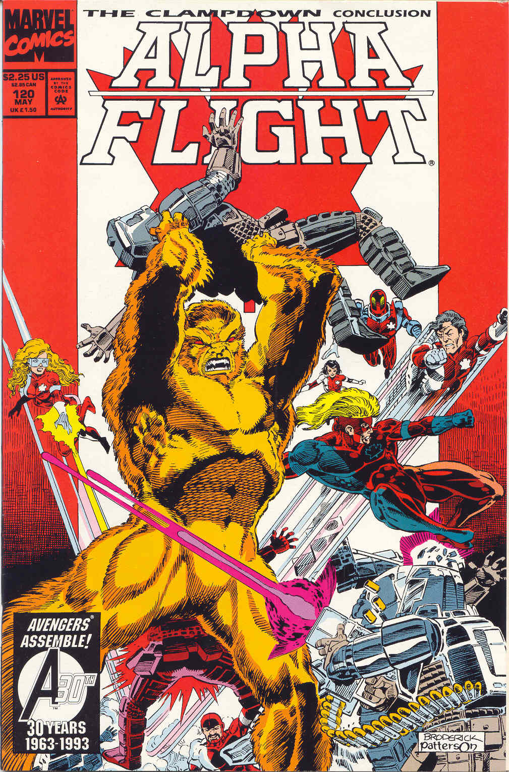 Read online Alpha Flight (1983) comic -  Issue #120 - 1