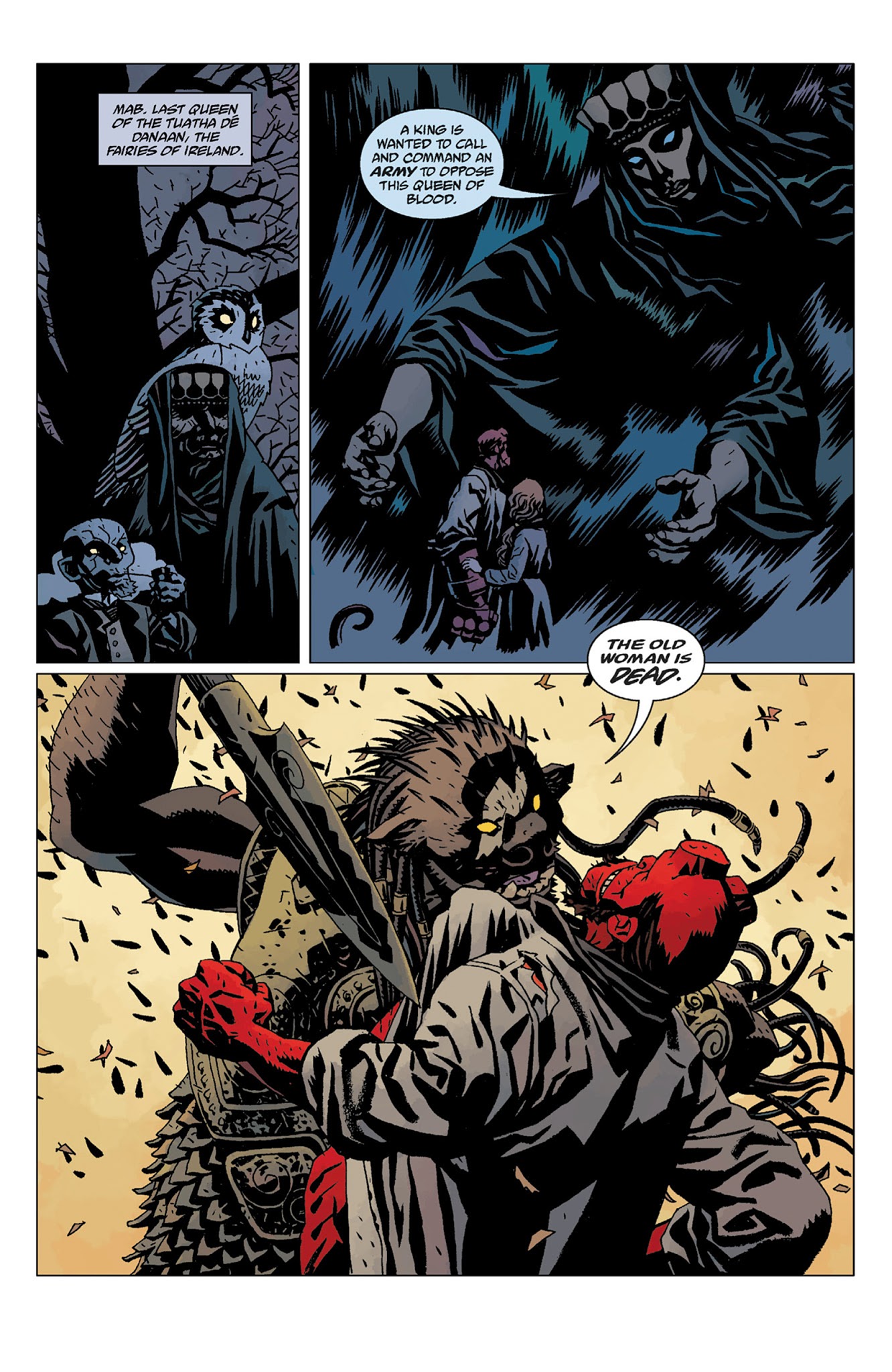 Read online Hellboy: The Storm And The Fury comic -  Issue # TPB - 29