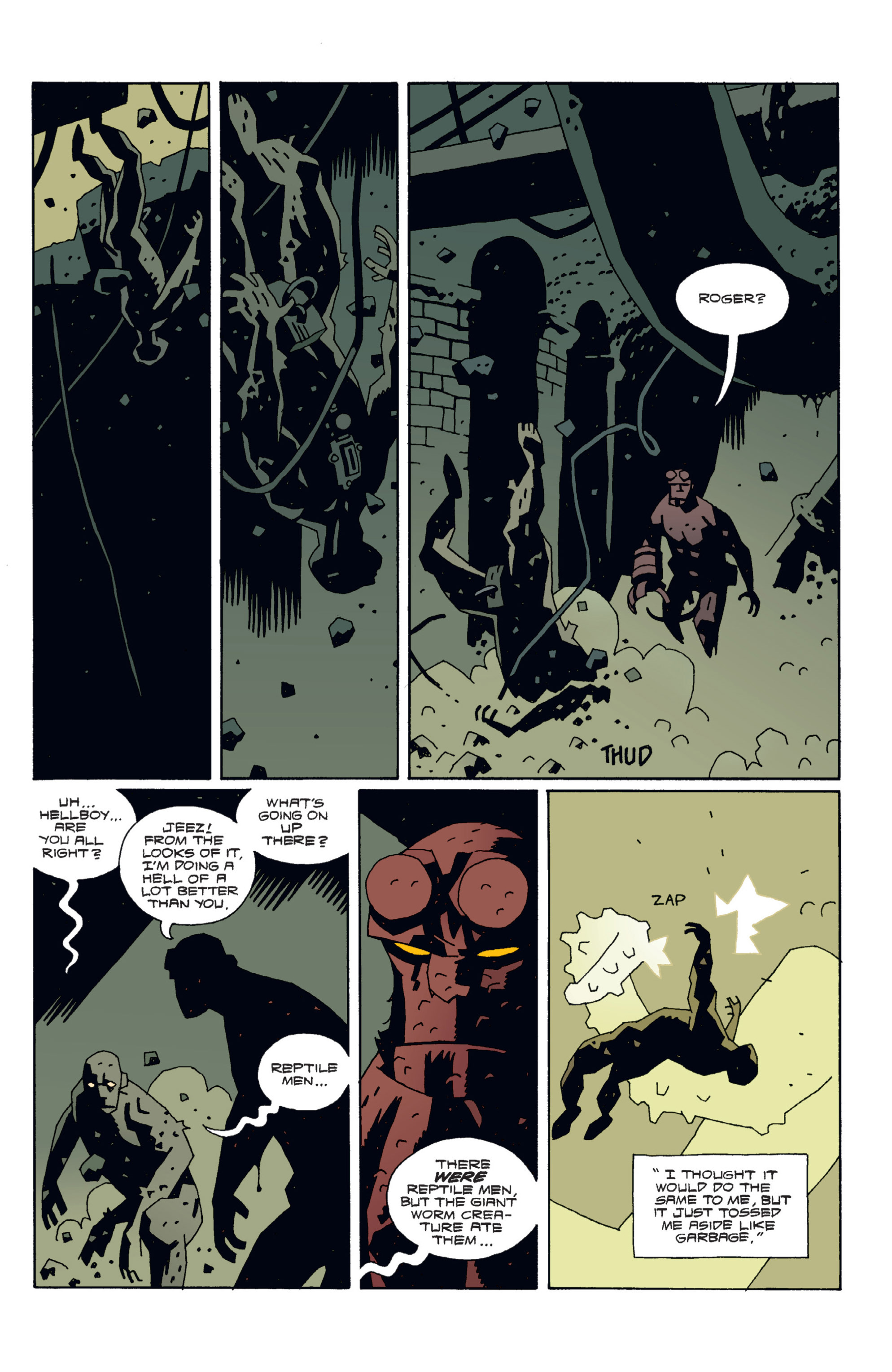 Read online Hellboy comic -  Issue #5 - 104