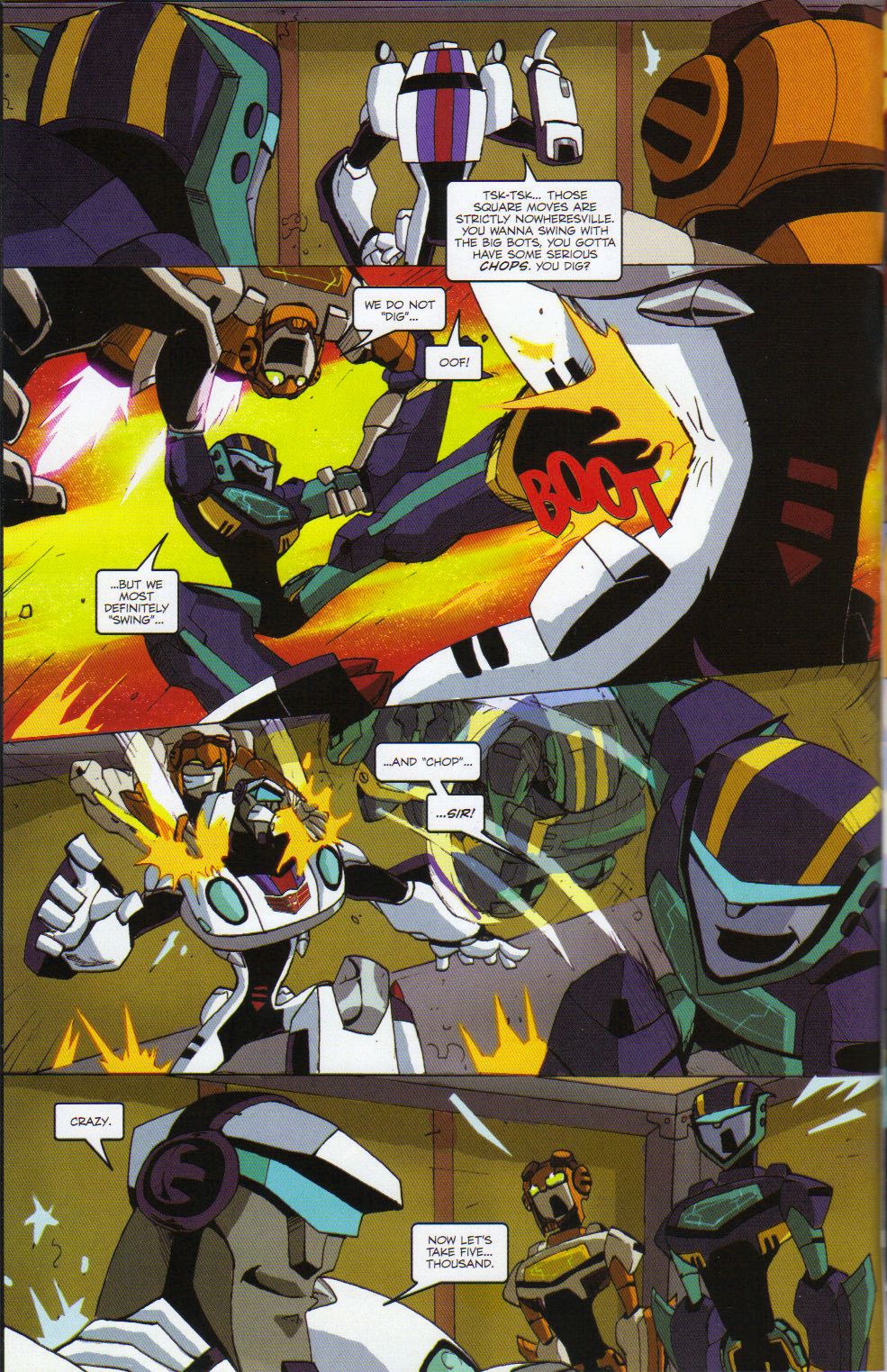 Read online Transformers Animated: The Arrival comic -  Issue #6 - 16