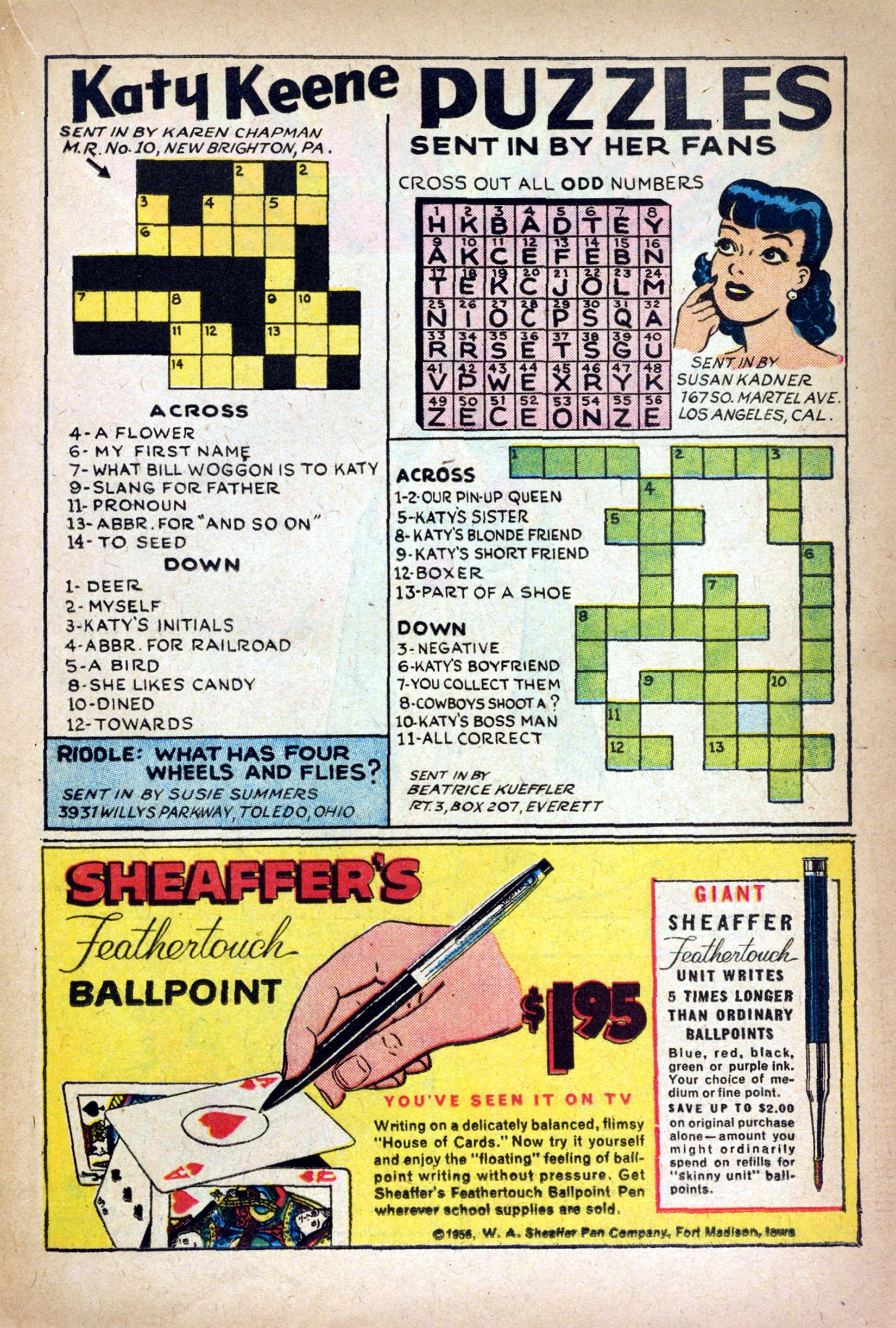 Read online Katy Keene (1949) comic -  Issue #31 - 19