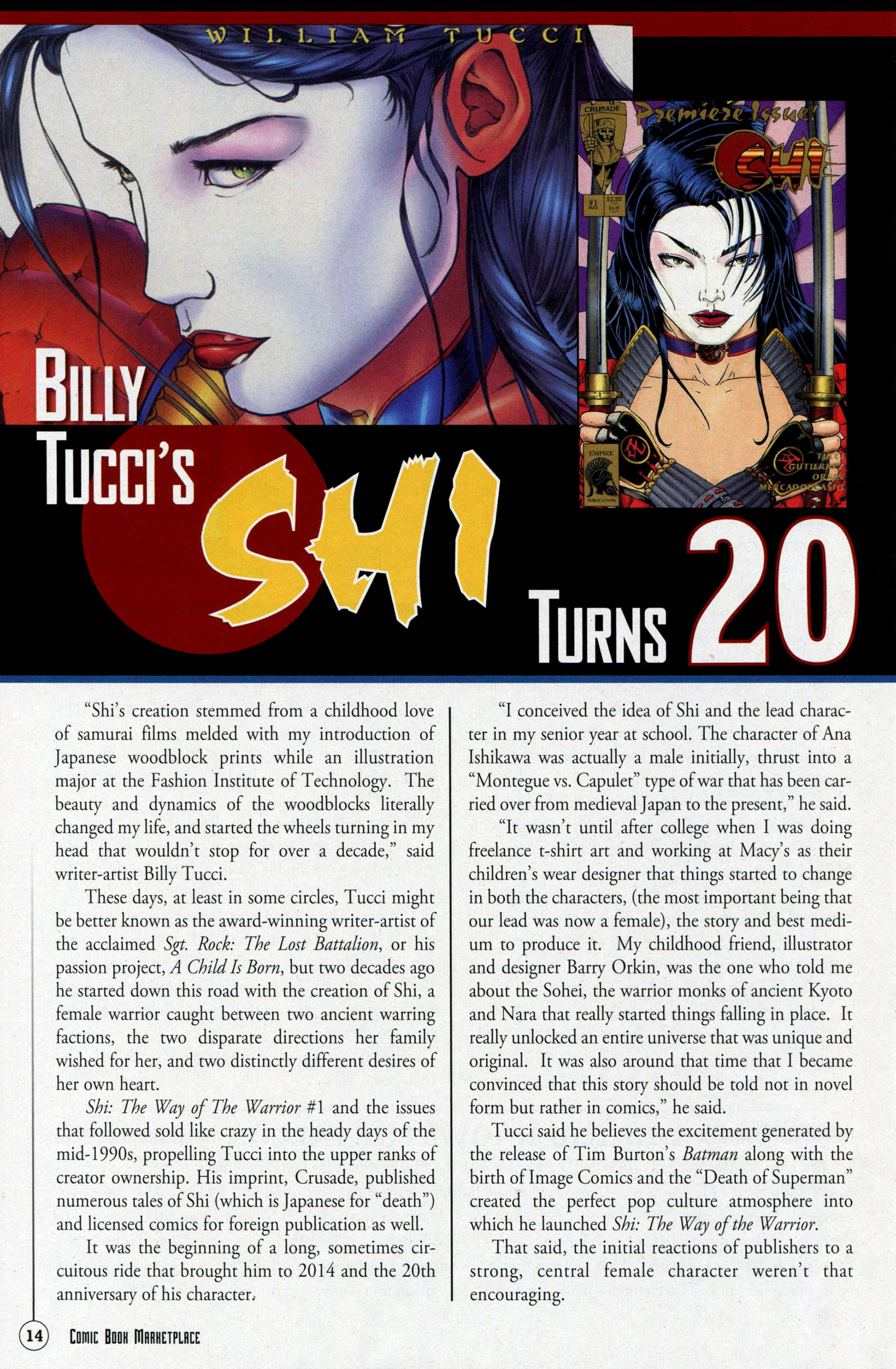 Read online Free Comic Book Day 2014 comic -  Issue # Overstreet s Comic Book Marketplace 04 - 16