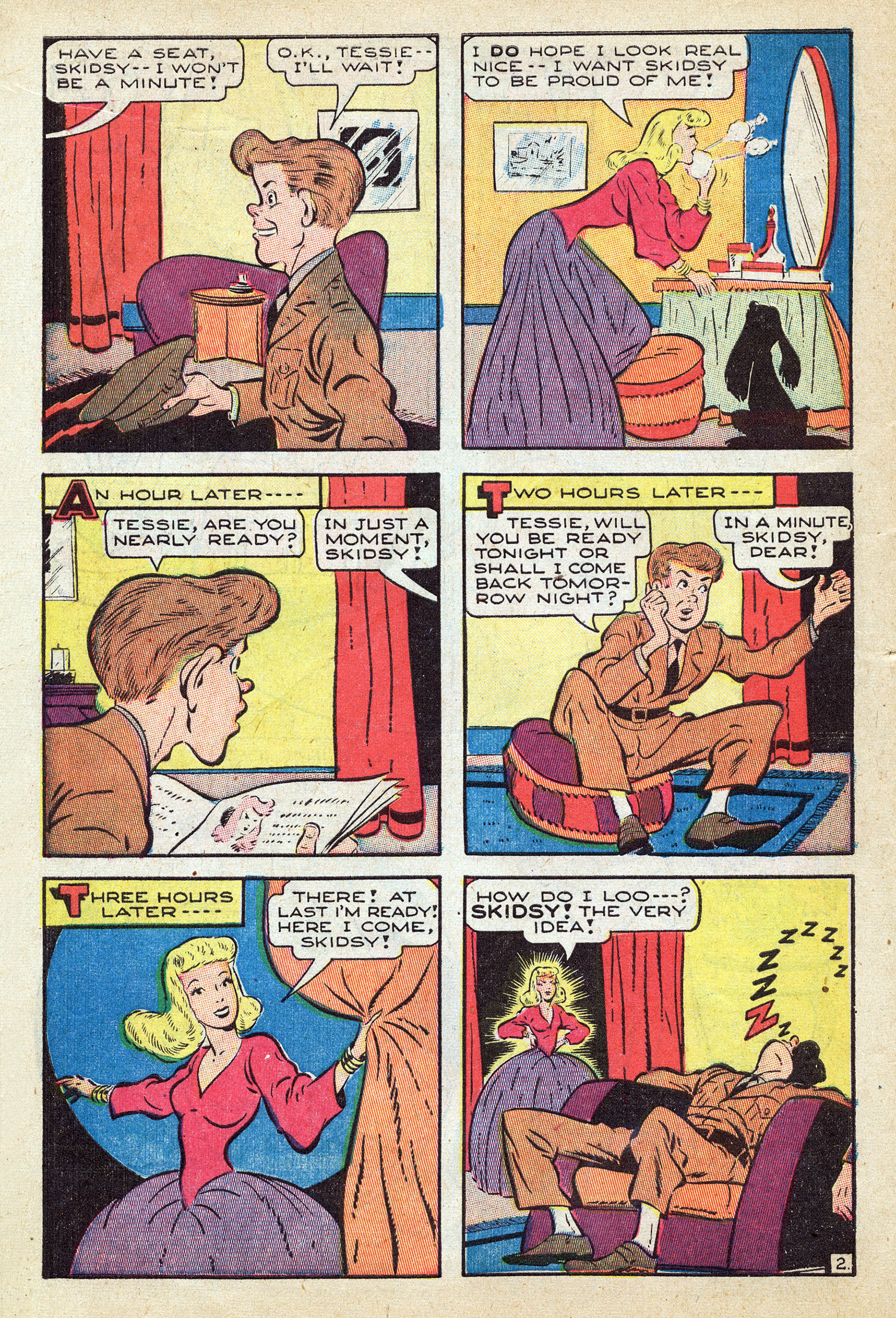 Read online Tessie the Typist comic -  Issue #2 - 14