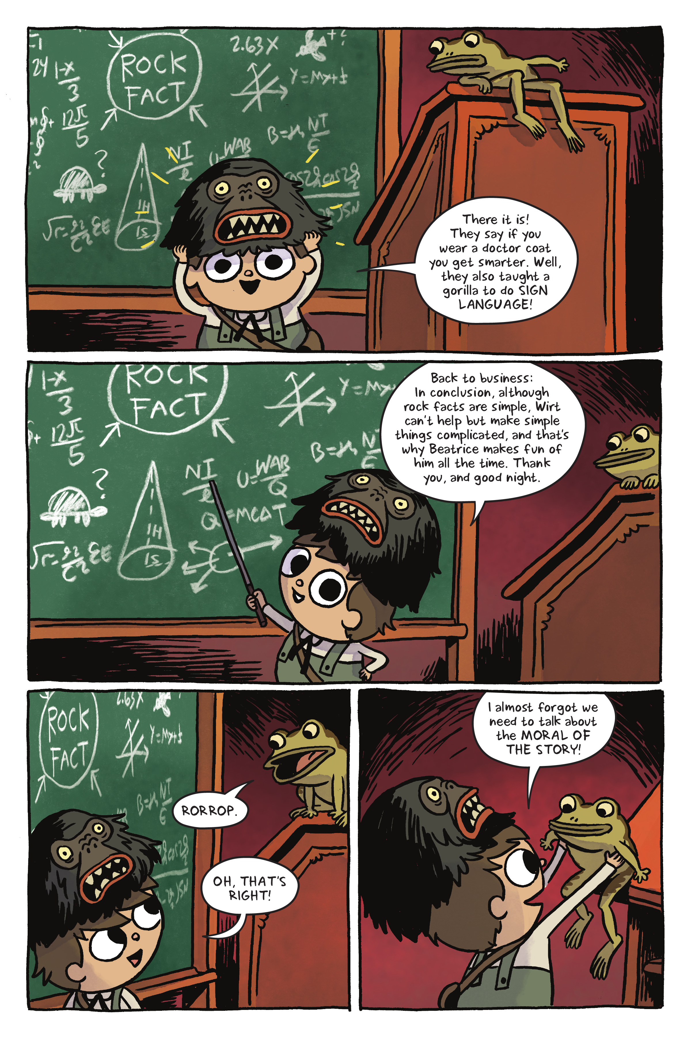 Read online Over the Garden Wall: Distillatoria comic -  Issue # TPB - 130