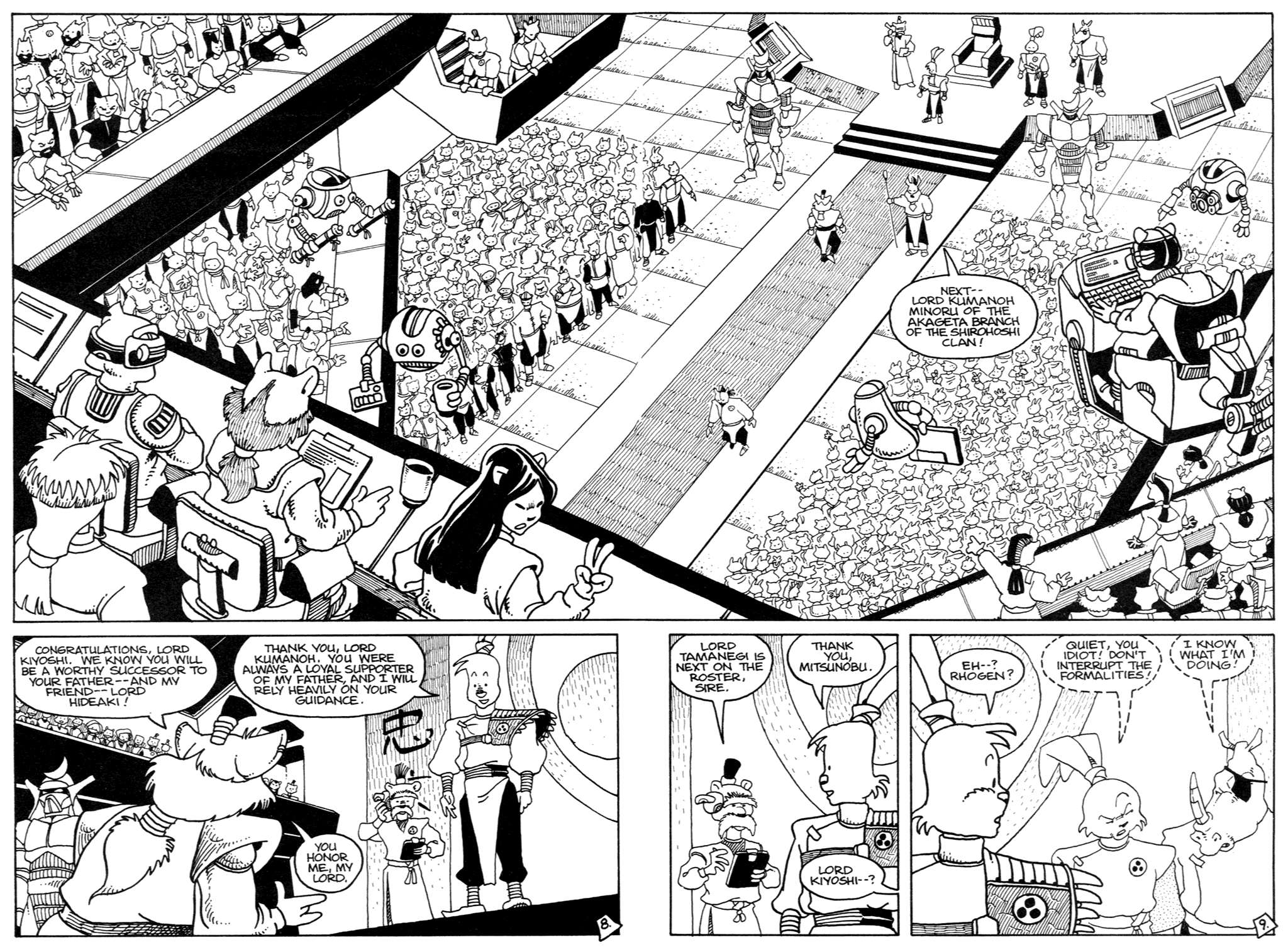 Read online Space Usagi comic -  Issue #1 - 10