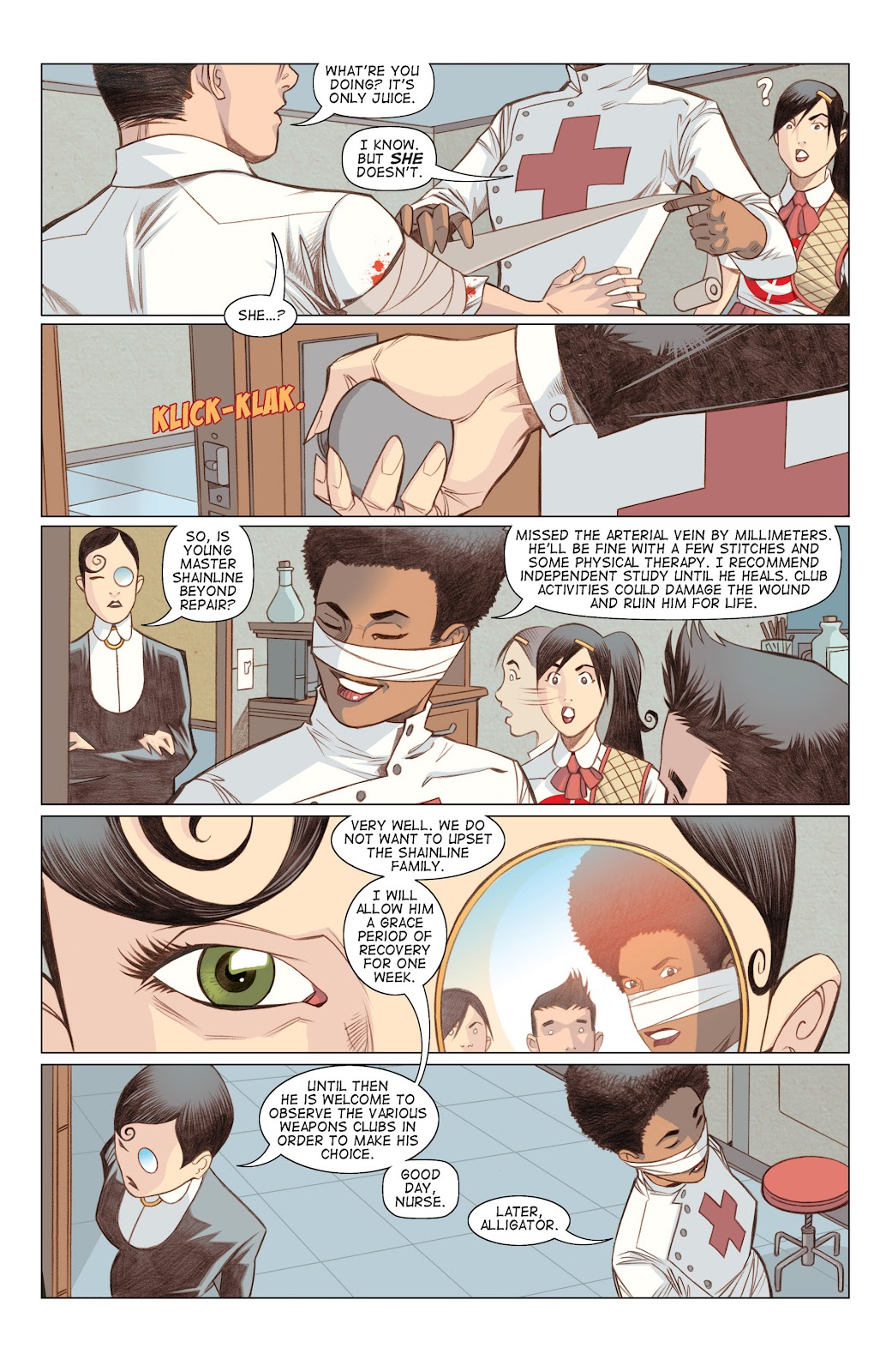 Five Weapons issue 1 - Page 13
