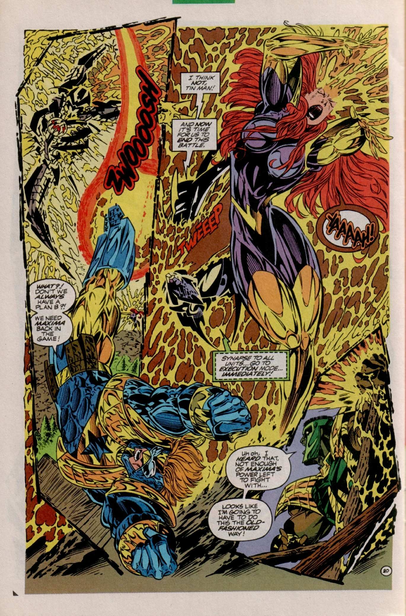 Read online Extreme Justice comic -  Issue #2 - 21