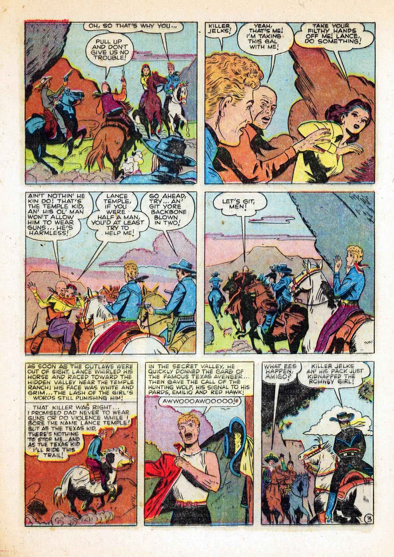 Read online Texas Kid comic -  Issue #8 - 14