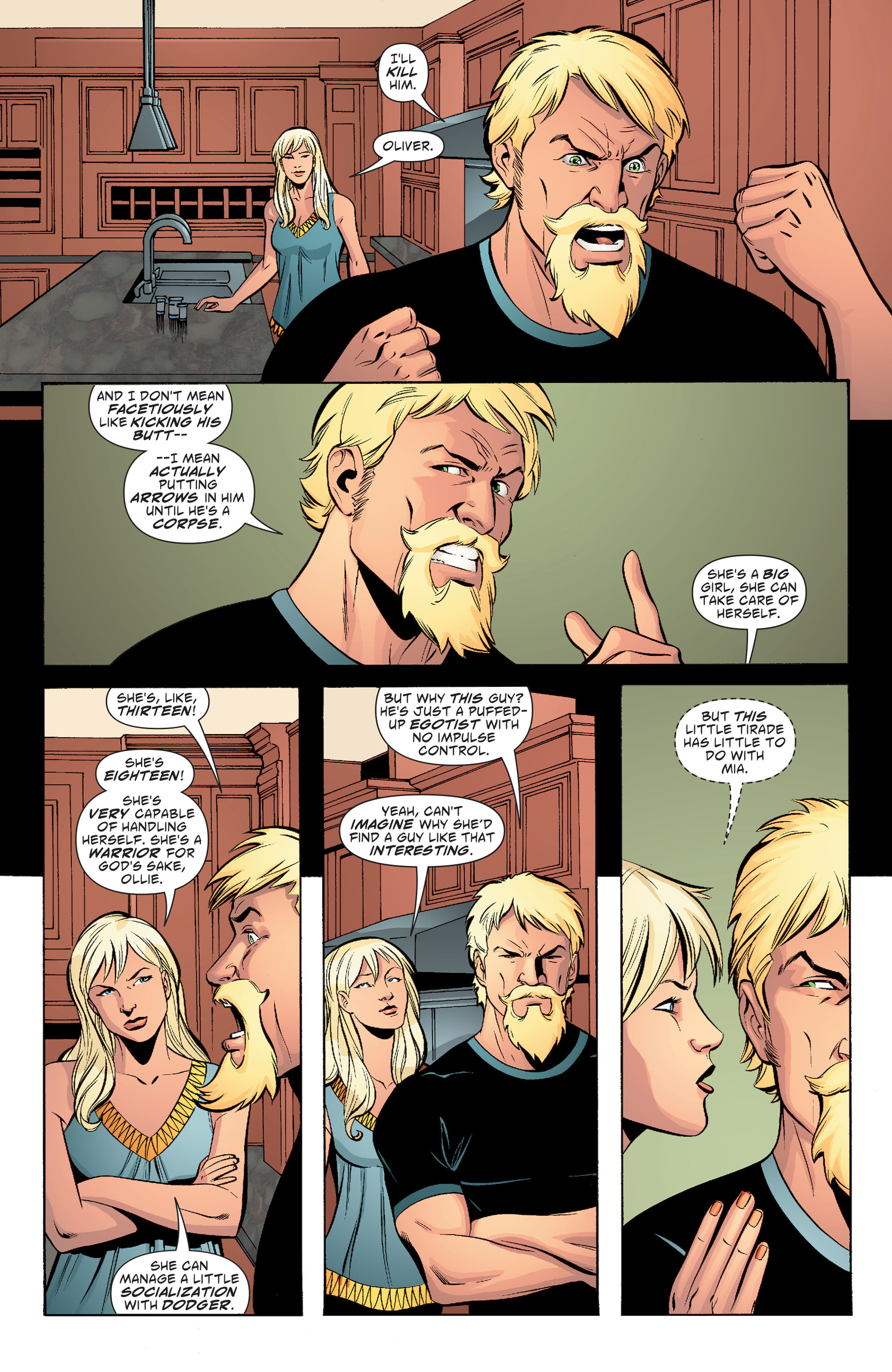 Read online Green Arrow/Black Canary comic -  Issue #13 - 10