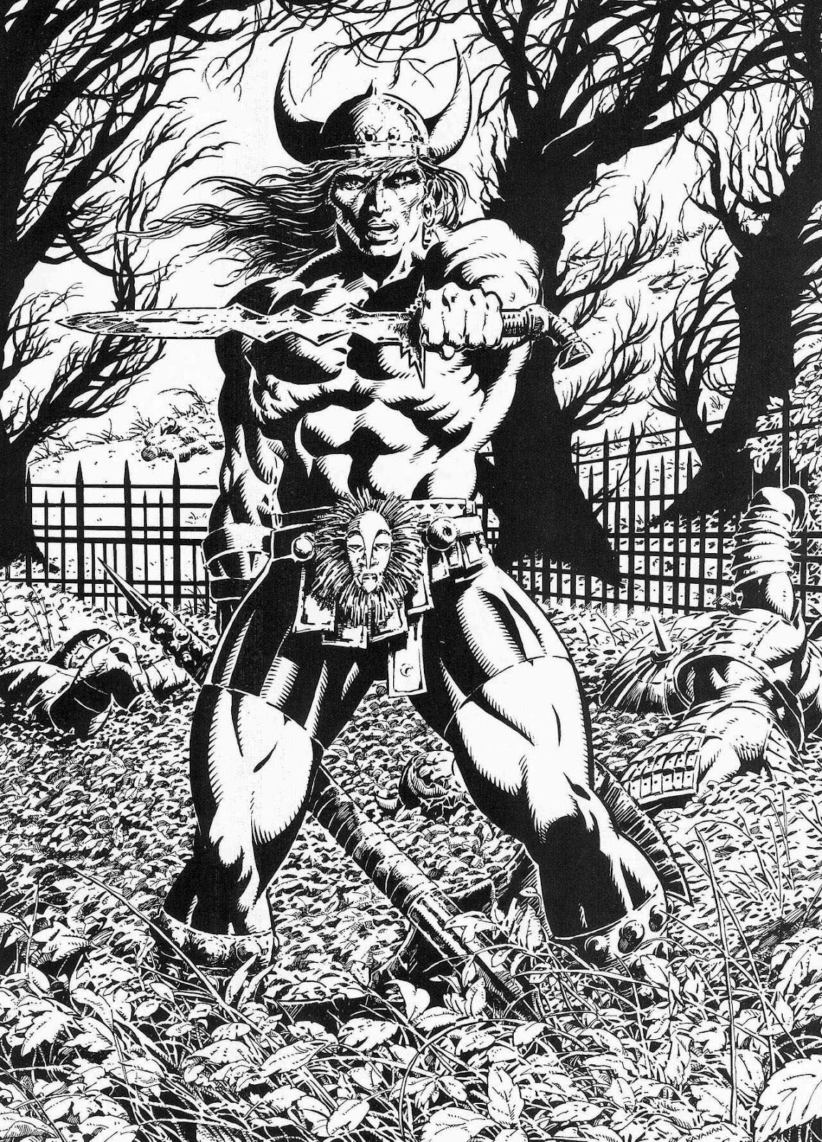 The Savage Sword Of Conan issue 210 - Page 66