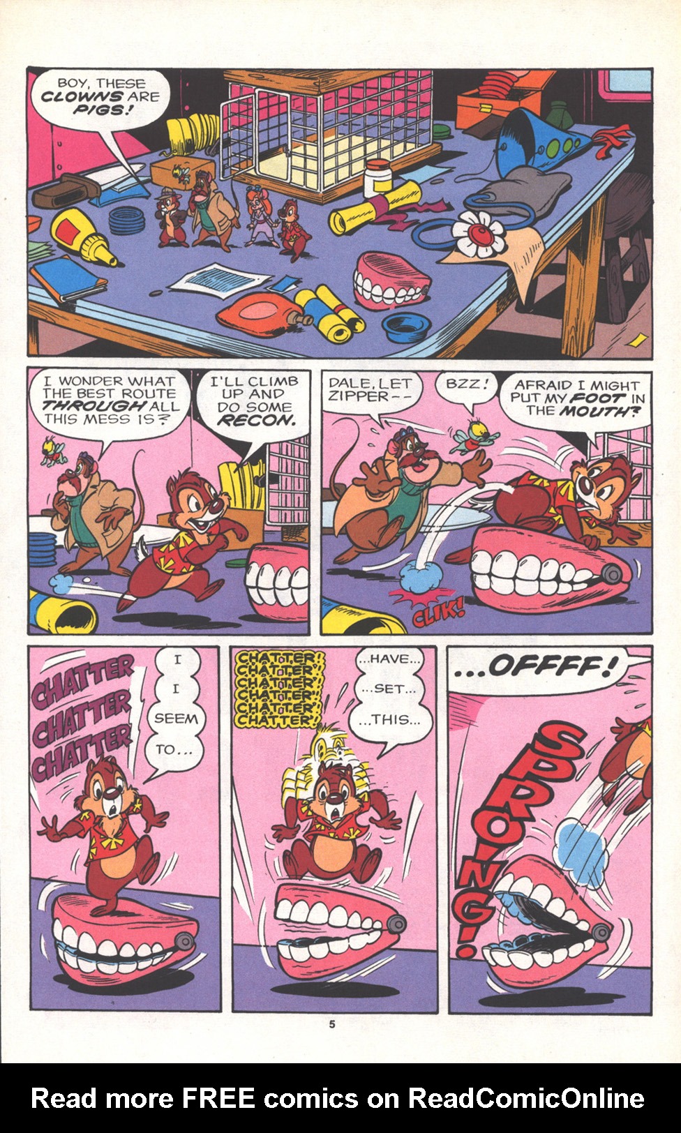 Read online Disney's Chip 'N Dale Rescue Rangers comic -  Issue #11 - 8