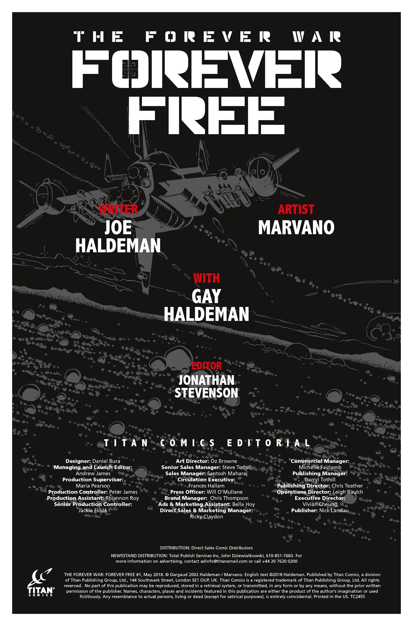 Read online The Forever War: Forever Free comic -  Issue #1 - 3