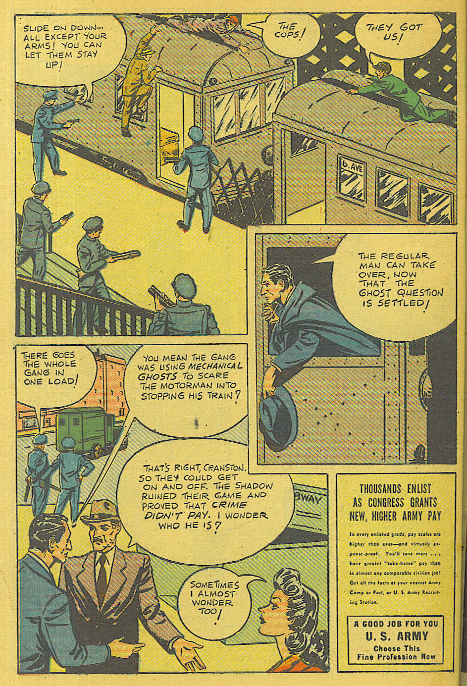 Read online Shadow Comics comic -  Issue #71 - 45