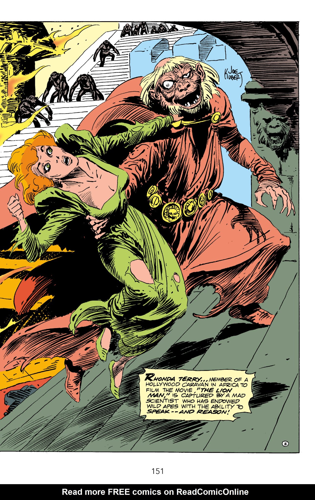 Read online Edgar Rice Burroughs' Tarzan The Joe Kubert Years comic -  Issue # TPB 3 (Part 2) - 42