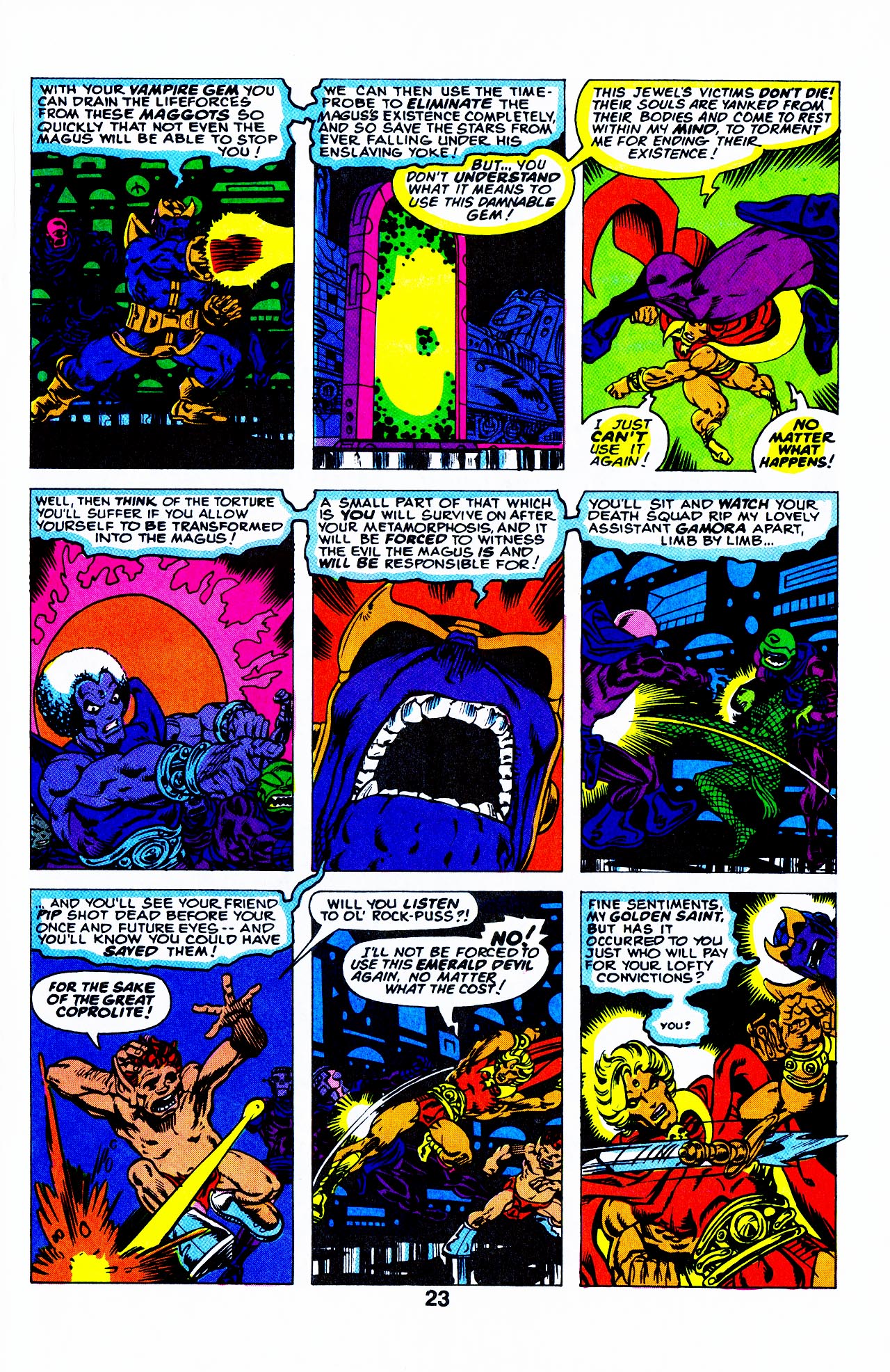 Read online Warlock (1992) comic -  Issue #3 - 25